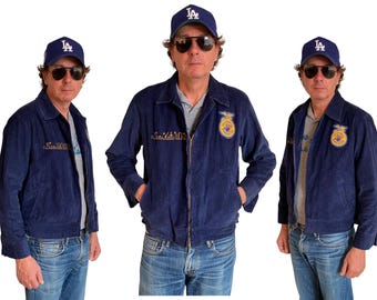 ffajacket 70s Oklahoma タロンジップ usa製 38サイズ Size 42US / 52EU. Vintage Texas Future Farmer of America