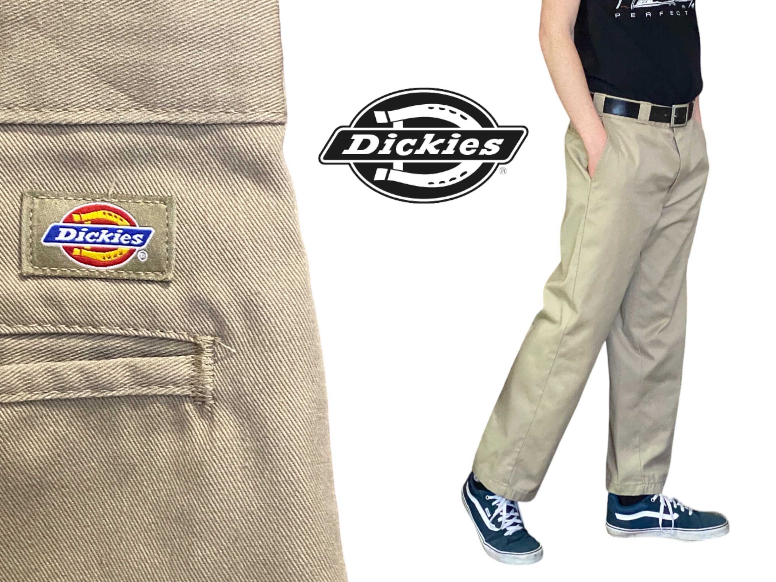 パンツ Dickies 874 Beige 33/30 Made in USA Dickies Double Knee Men's Work Pants Beige DK0A4XK3KHK1