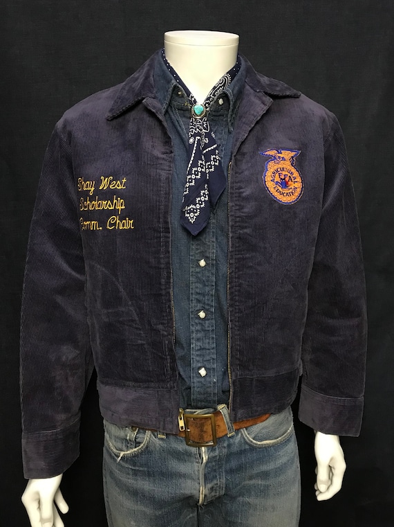 vintage Kentucky Mercer county FFA jacket size: 40