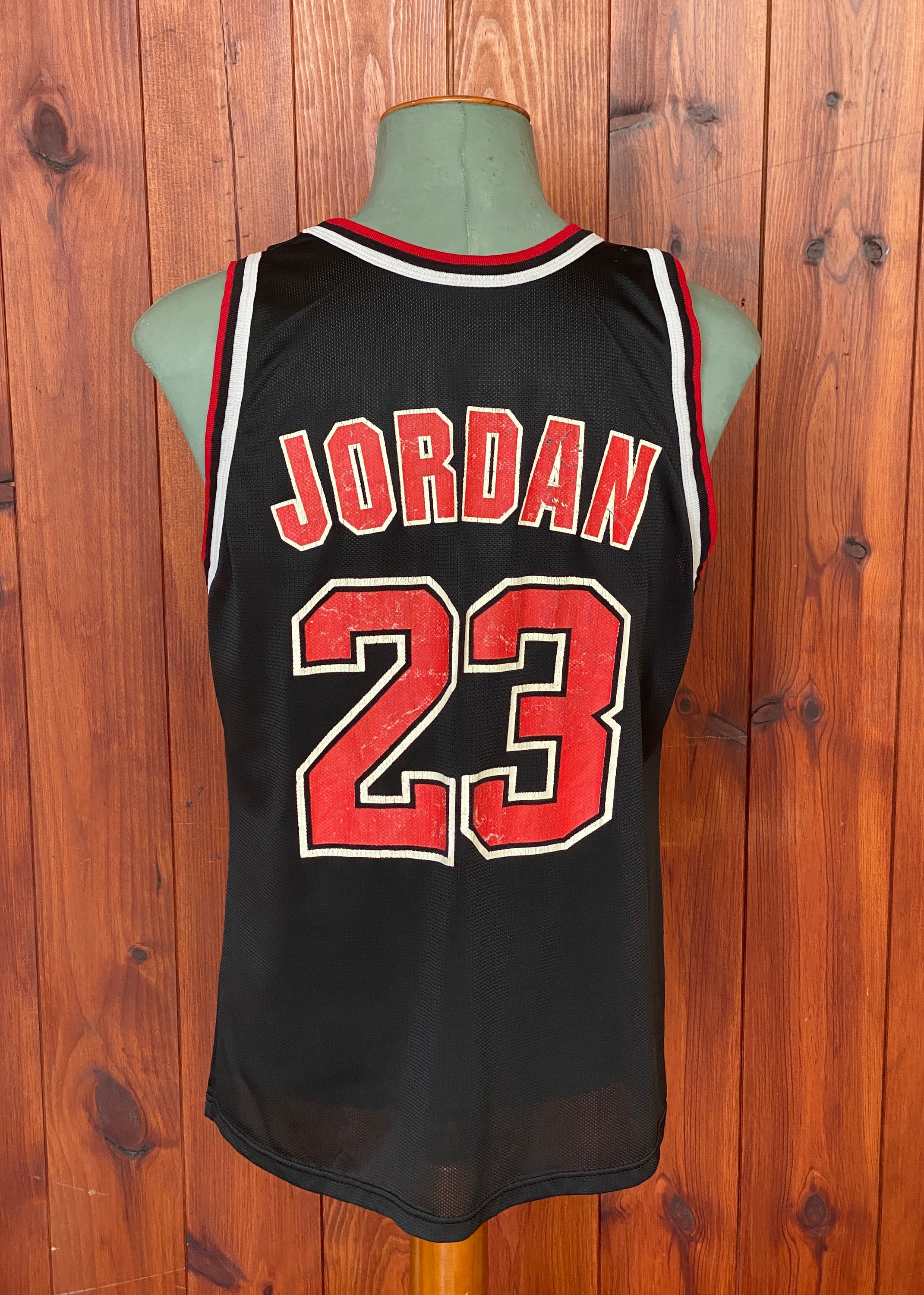 Vintage 90s Champion Chicago Bulls #23 Michael Jordan NBA Jersey