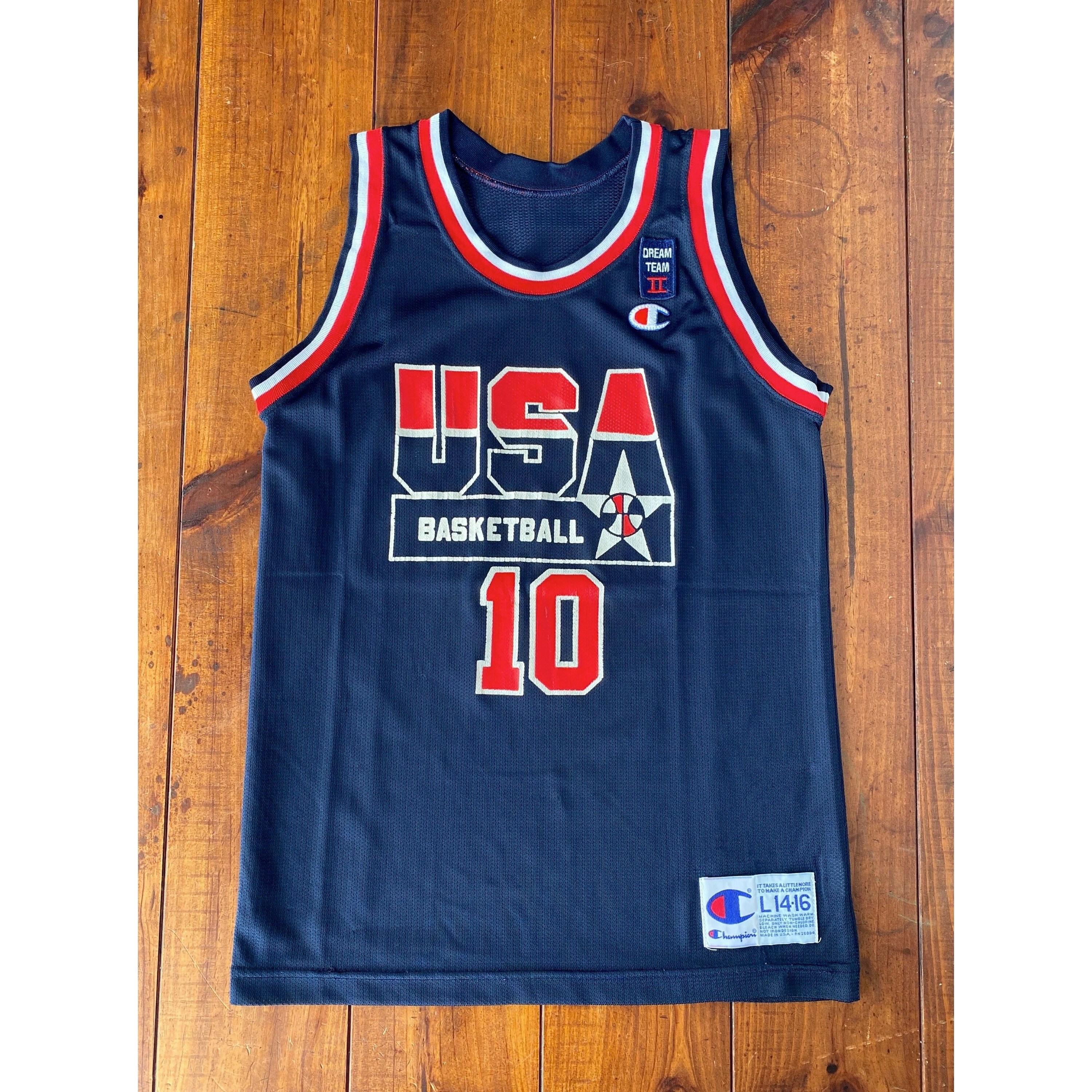 Kobe Bryant Nike Dream Team USA Away Olympic #10 Basketball Jersey 2XL