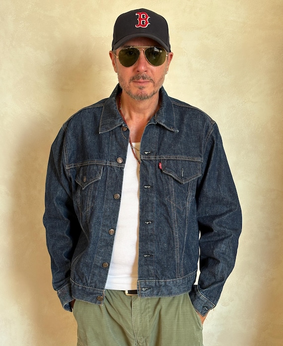 Vintage 70s Levi's Denim Jacket | 2-pocket Type III Trucker | Made