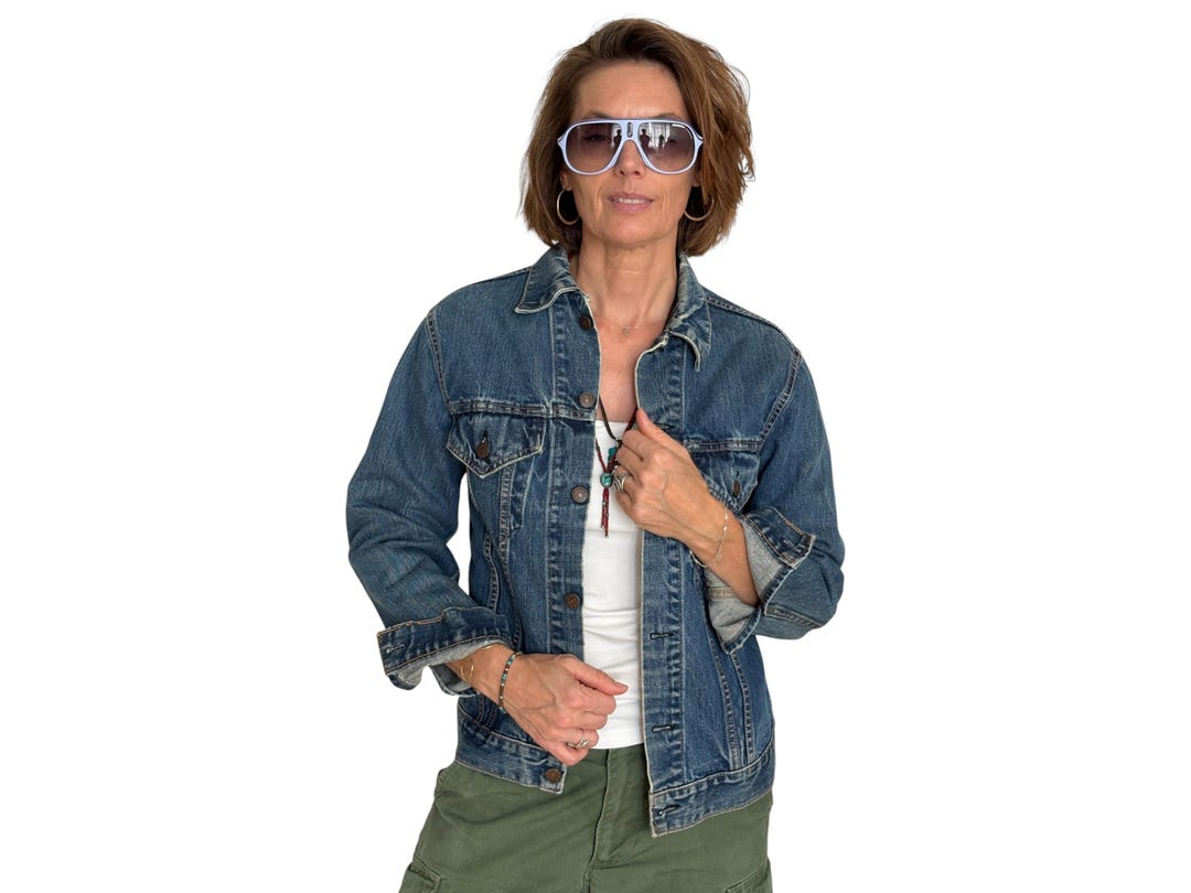 Vintage 70s Levi's Denim Jacket 70505 - Single Stitch USA Made