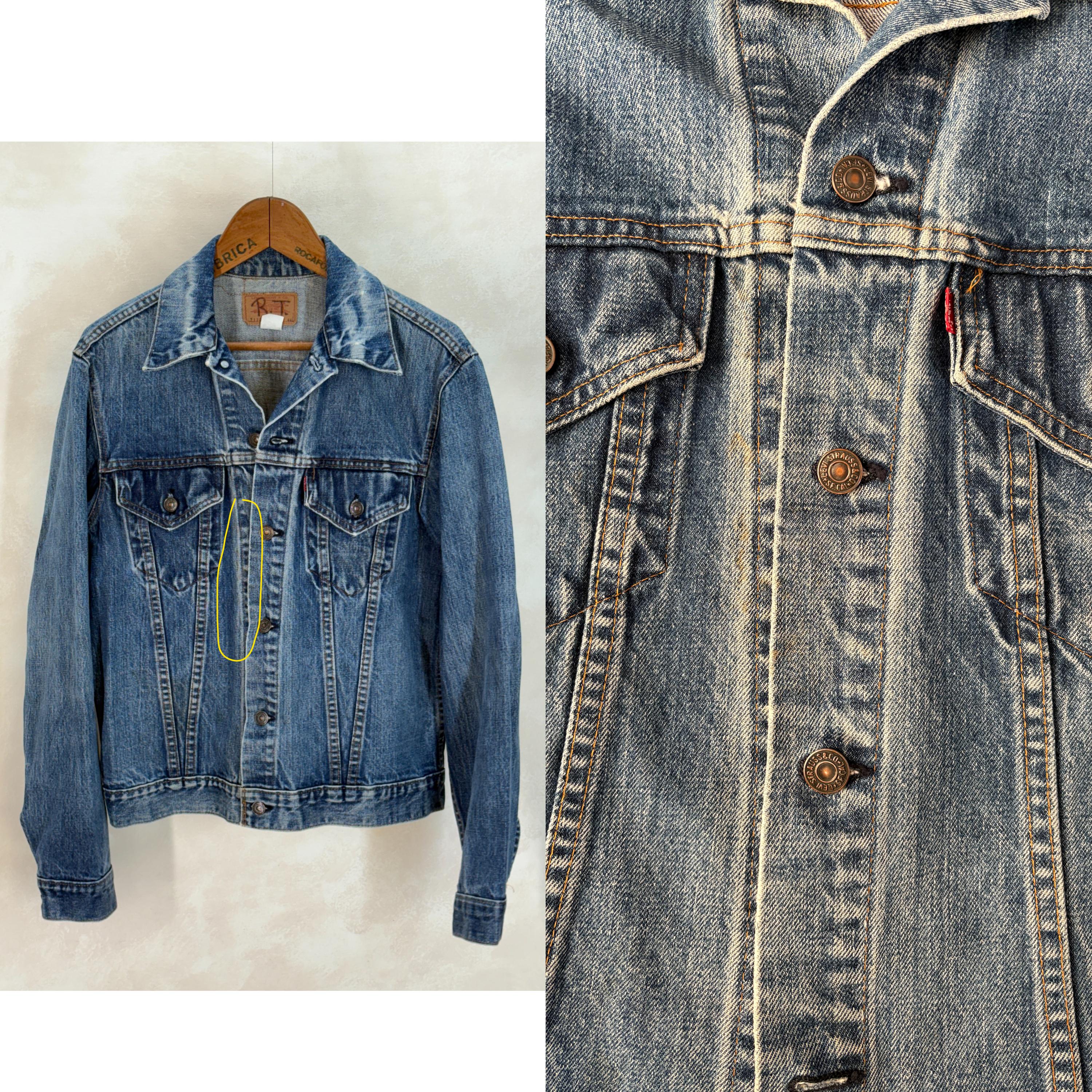 Vintage 70s Levi's 71205 Denim Jacket Made in USA – 2-pocket Type