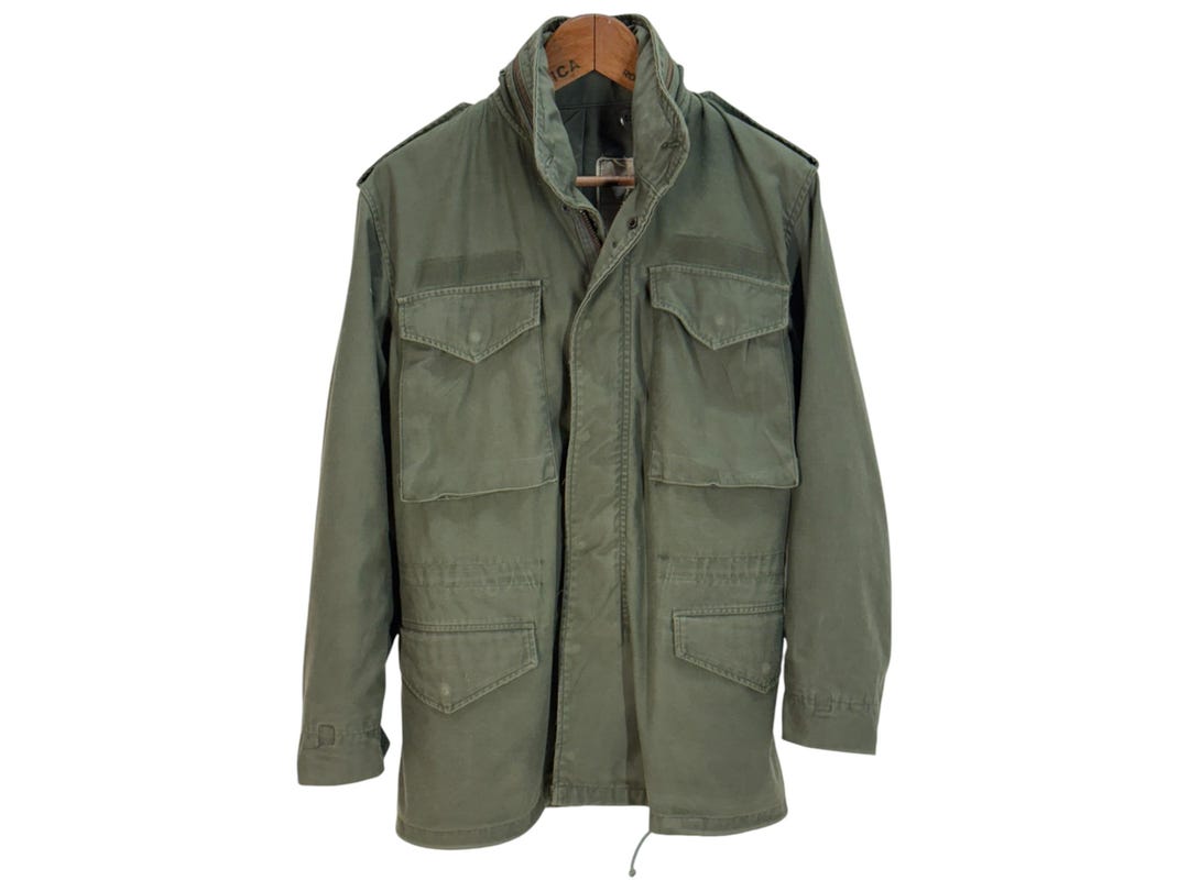 Authentic 1980 US Army M-65 Field Jacket – Vintage Military Combat