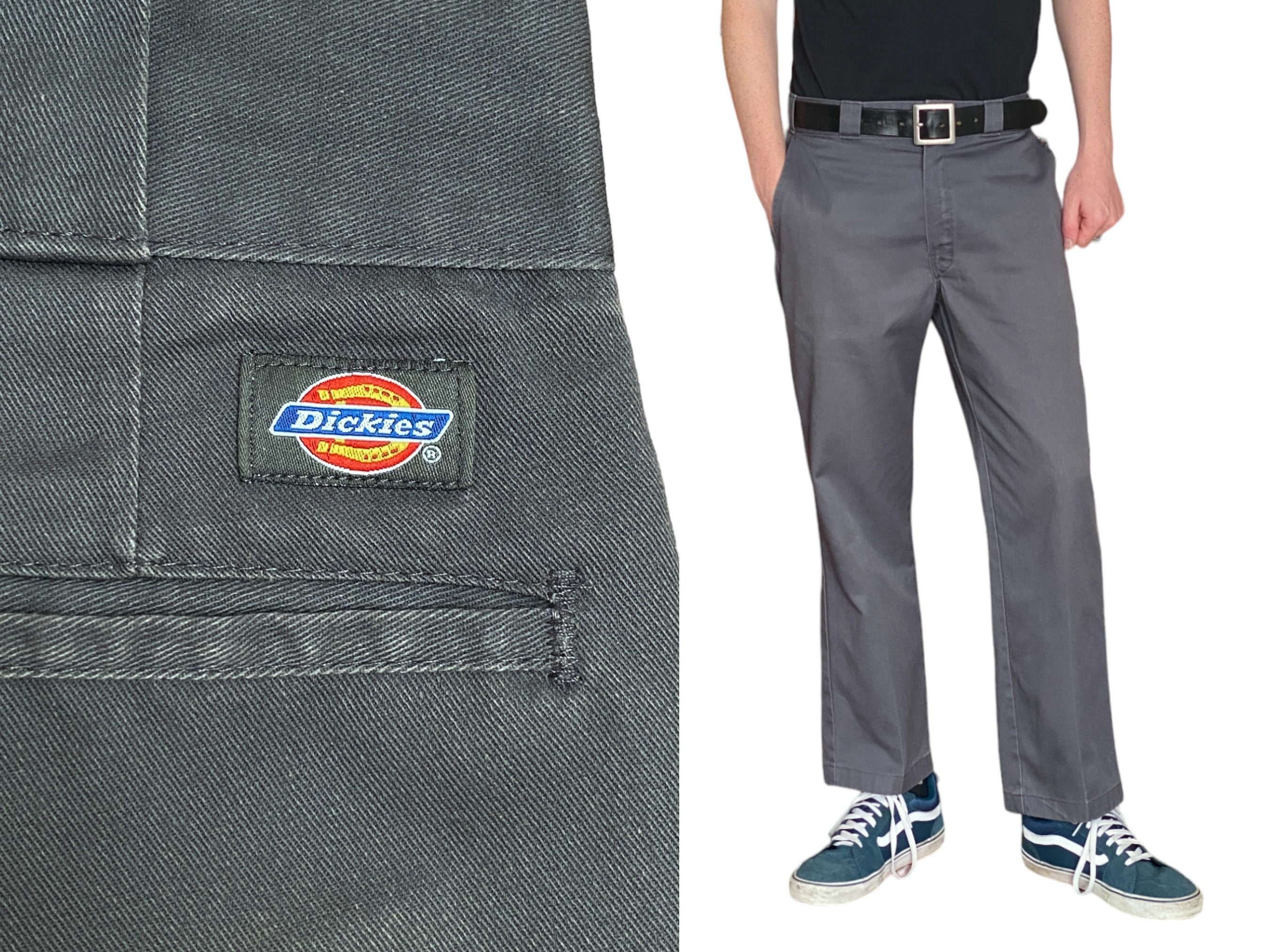 33X29 Grey Vintage Dickies Pants Model 874 - Etsy