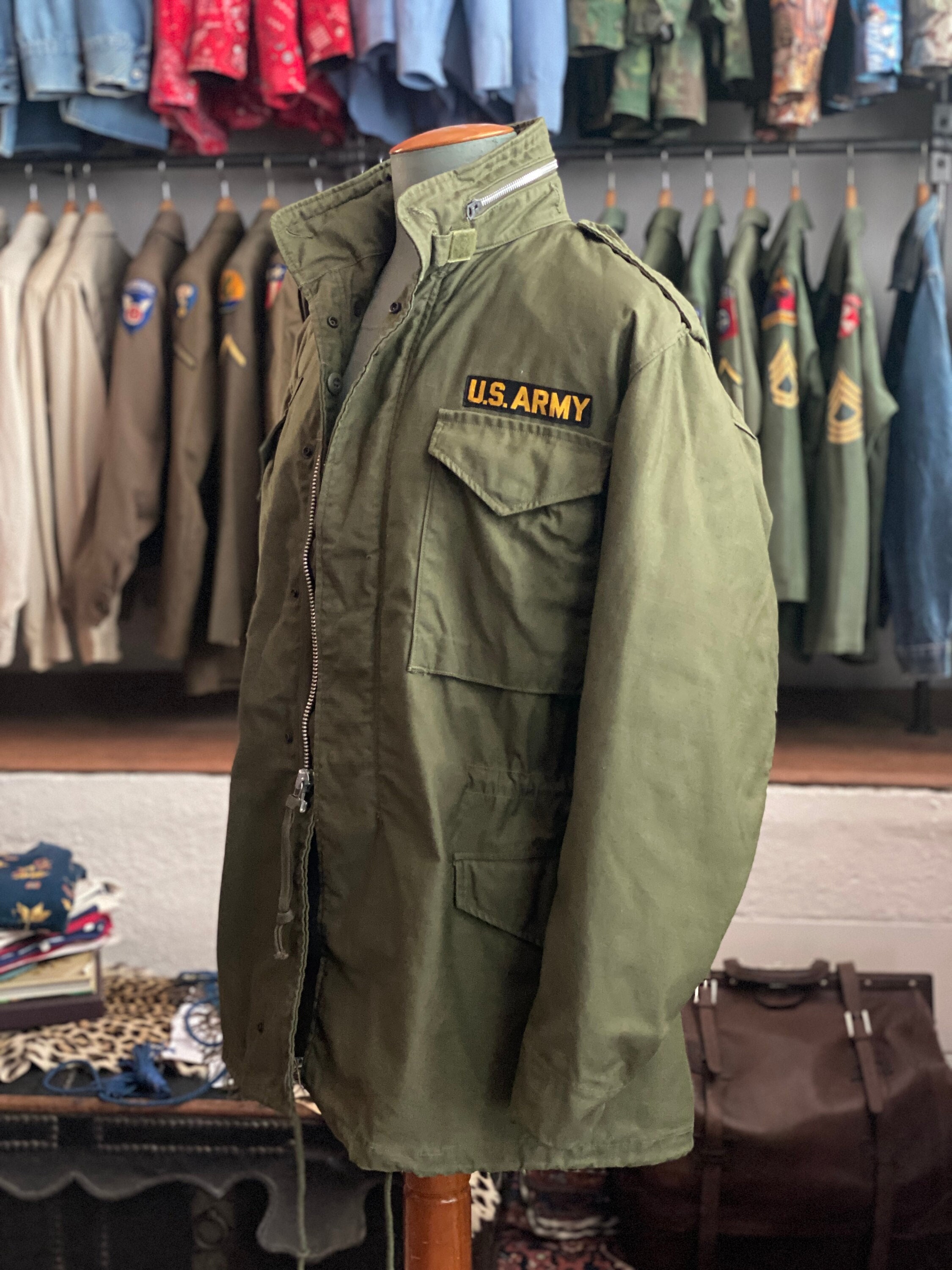 50s US.ARMY vintage M-1947 small TALON | www.esn-ub.org