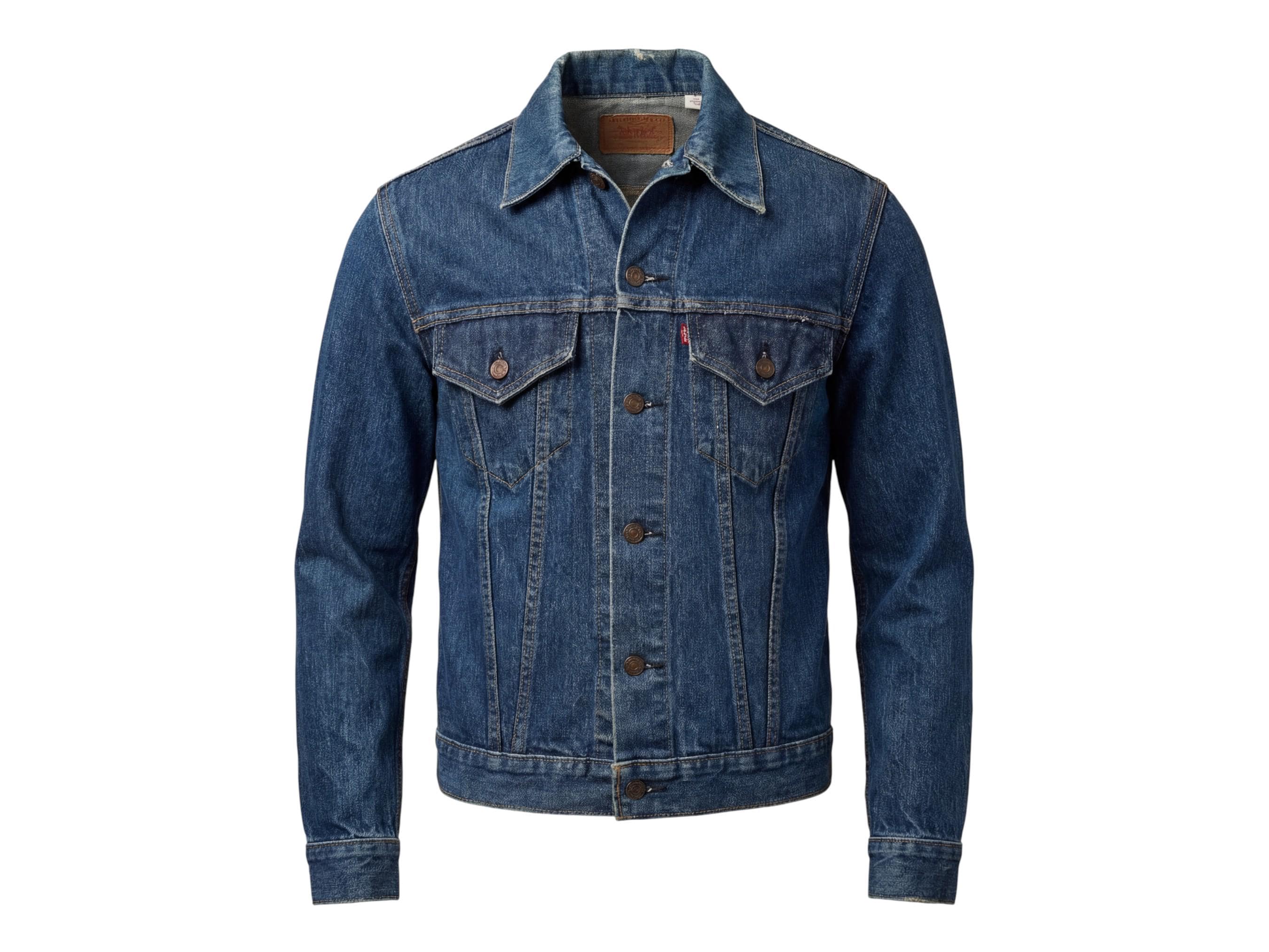 Vintage 70s Levi's 70505 Denim Trucker Jacket | Made in USA | Size