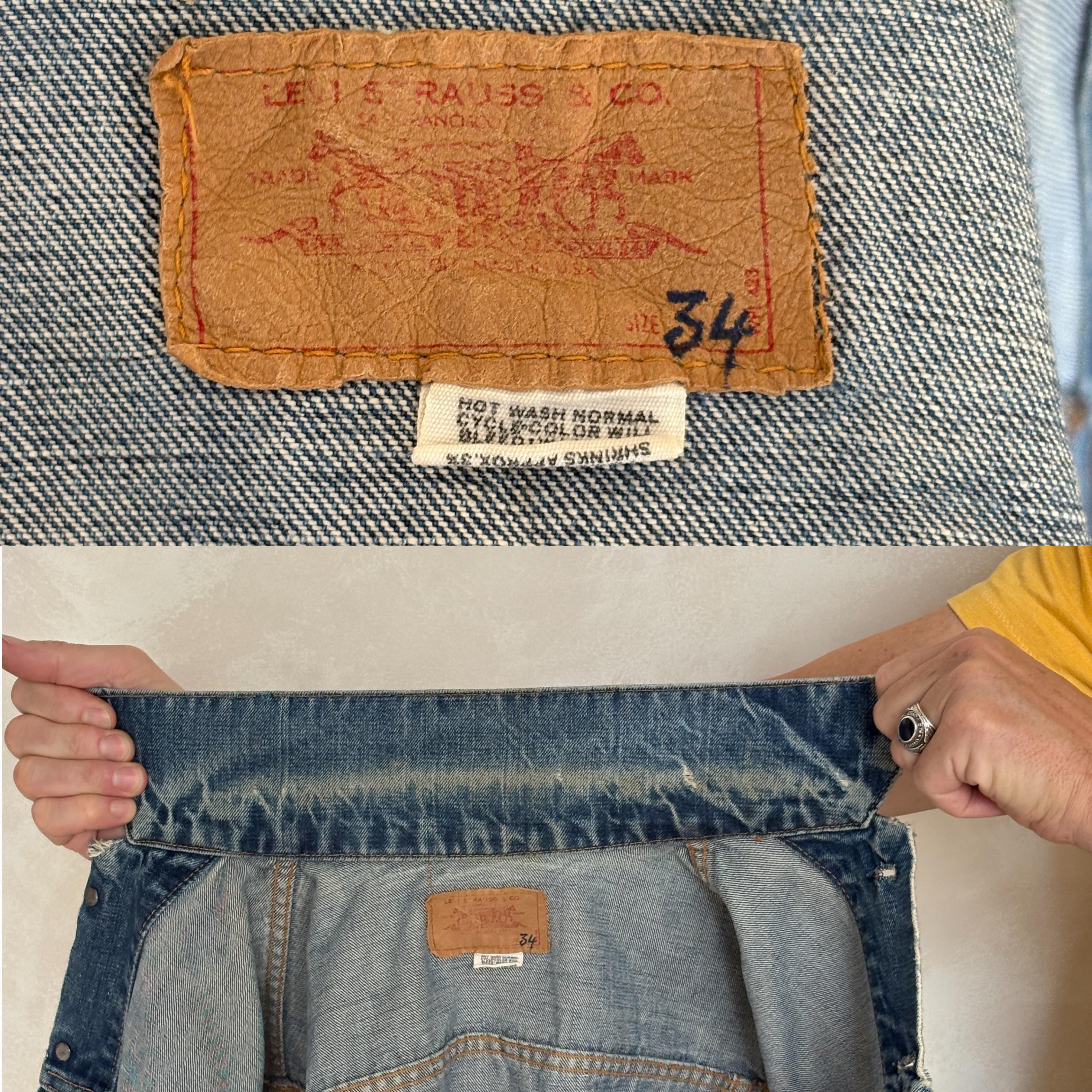 Vintage 70s Levi's Denim Jacket 70505 - Single Stitch USA Made