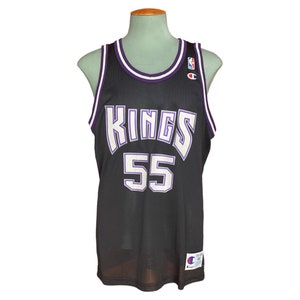 Size 44. # 55 Jason Williams  90s Champion NBA Kings Jersey
