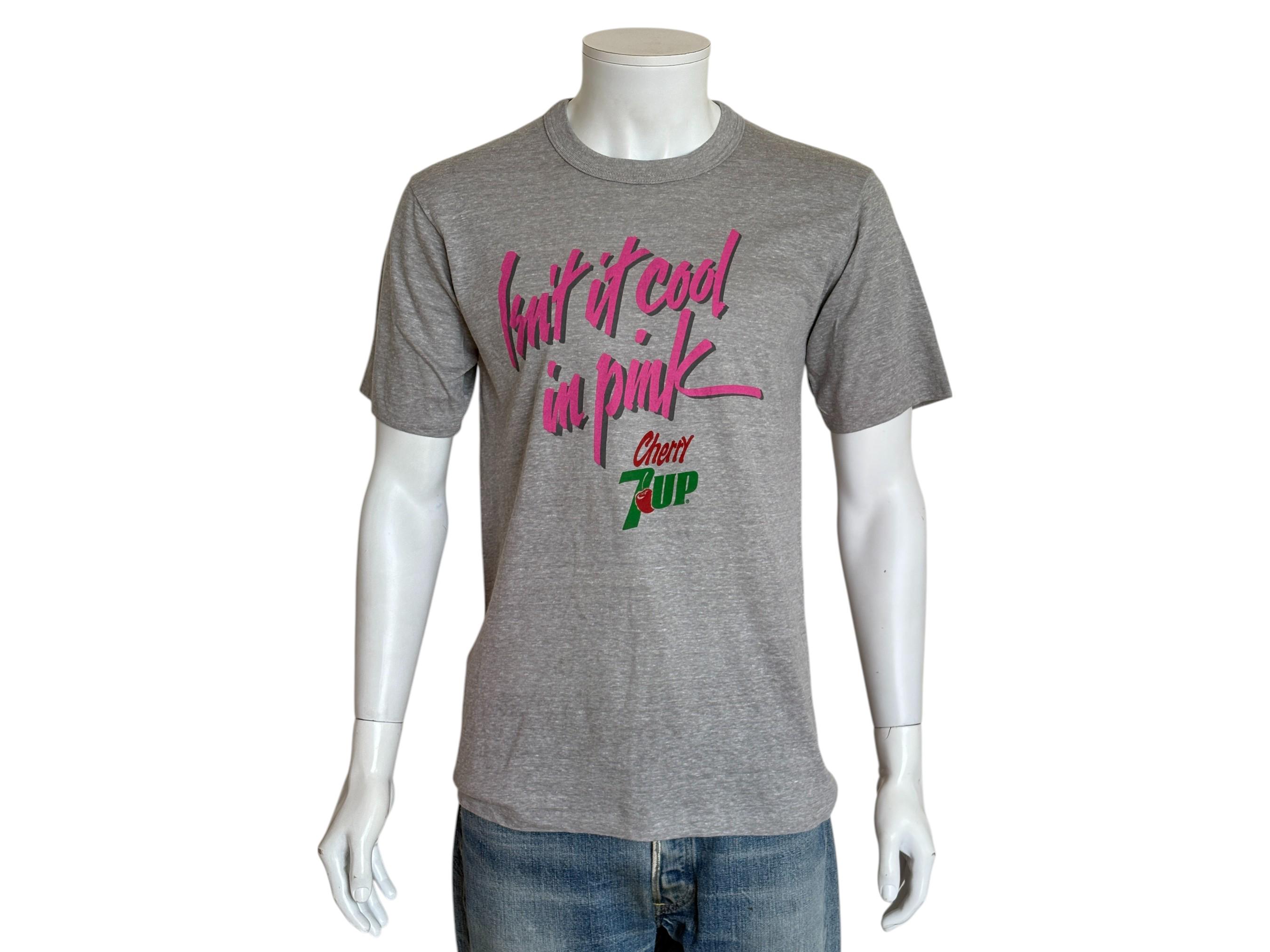 Vintage Cherry 7UP T-shirt 80s “isn