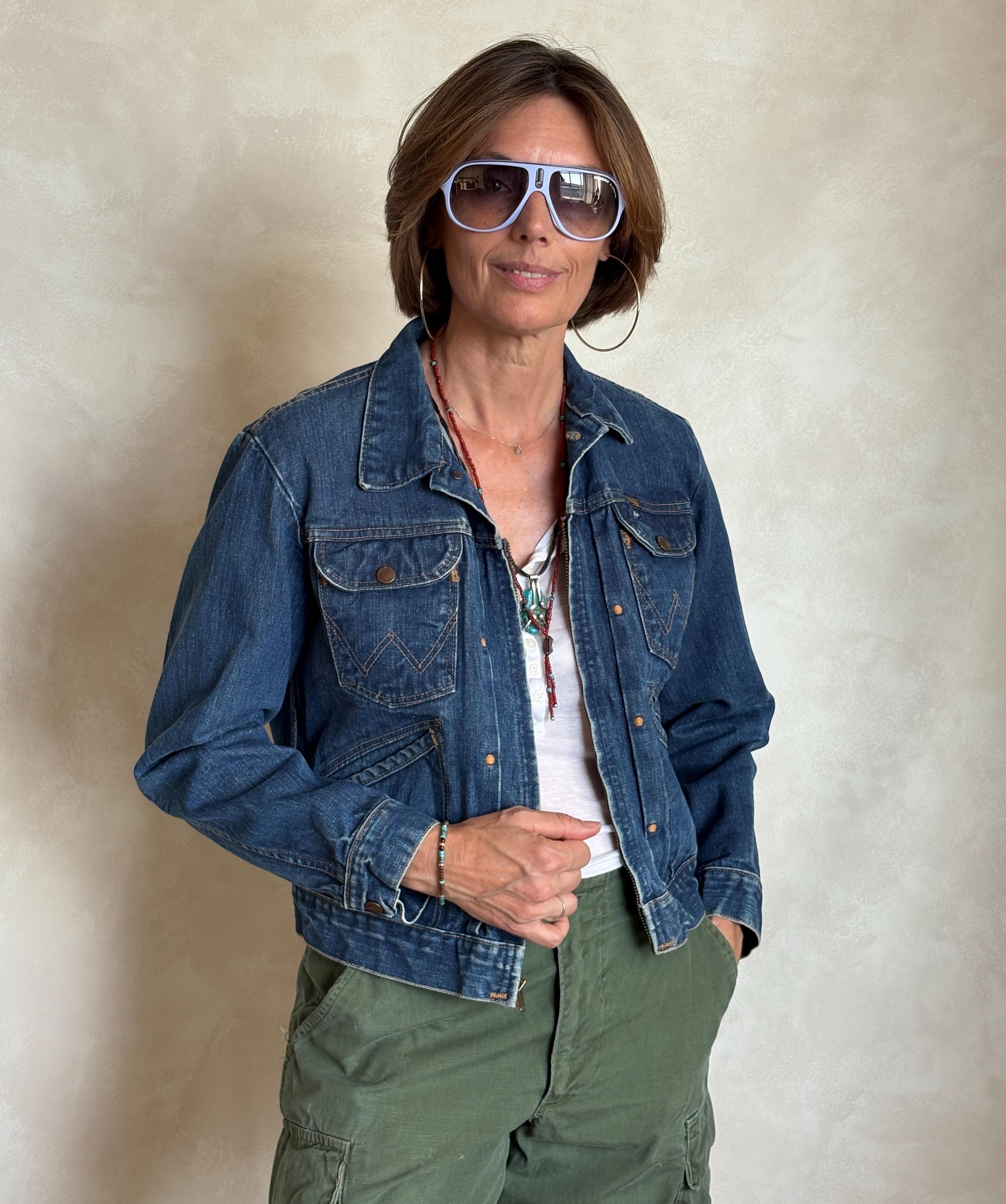 Authentic Early 60s Wrangler 24MJZ Denim Jacket – Made in USA 
