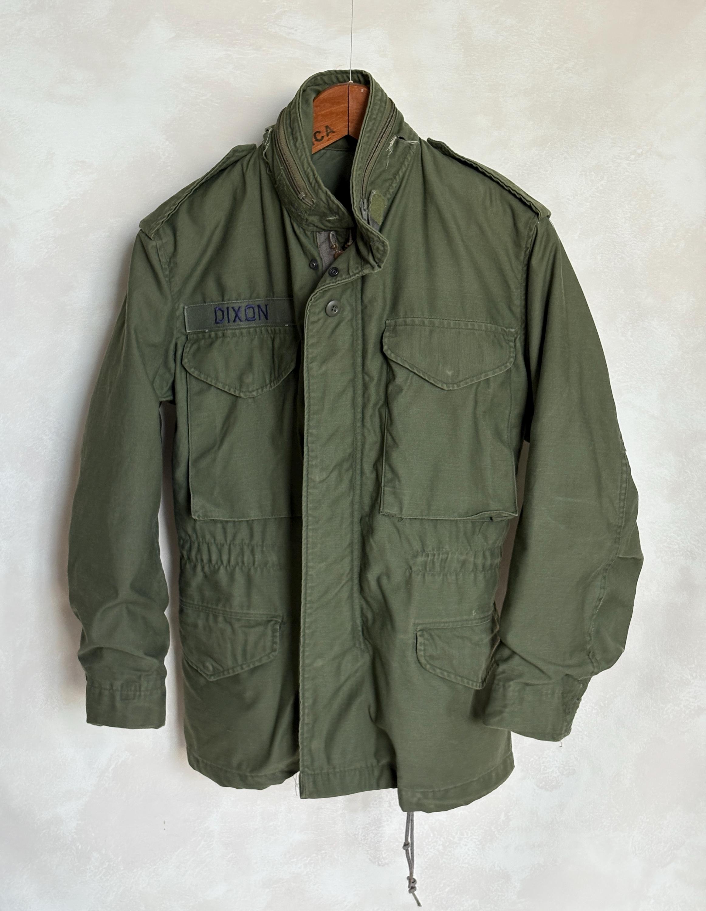 Authentic 1982 US Army M-65 Field Jacket – Vintage Military Issue