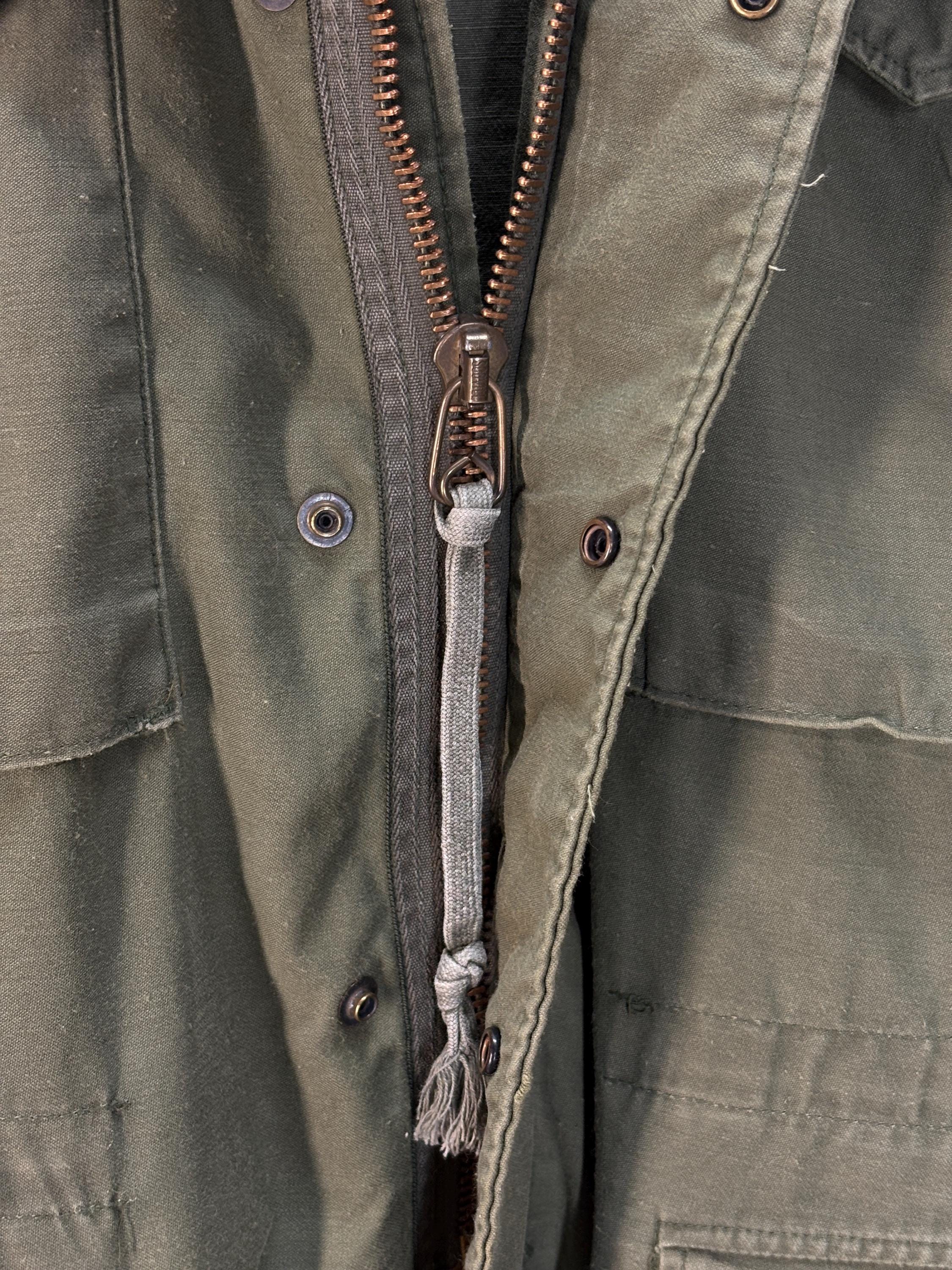 Authentic 1980 US Army M-65 Field Jacket – Vintage Military Combat