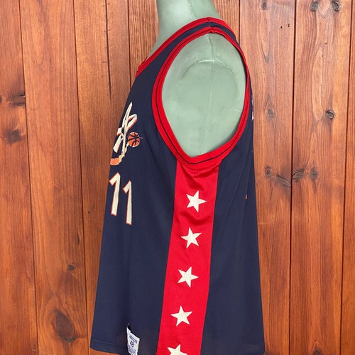 Size 48. #11 Carl Malone Vintage Dream Team Olympic Champion NBA Jersey Made In shops USA