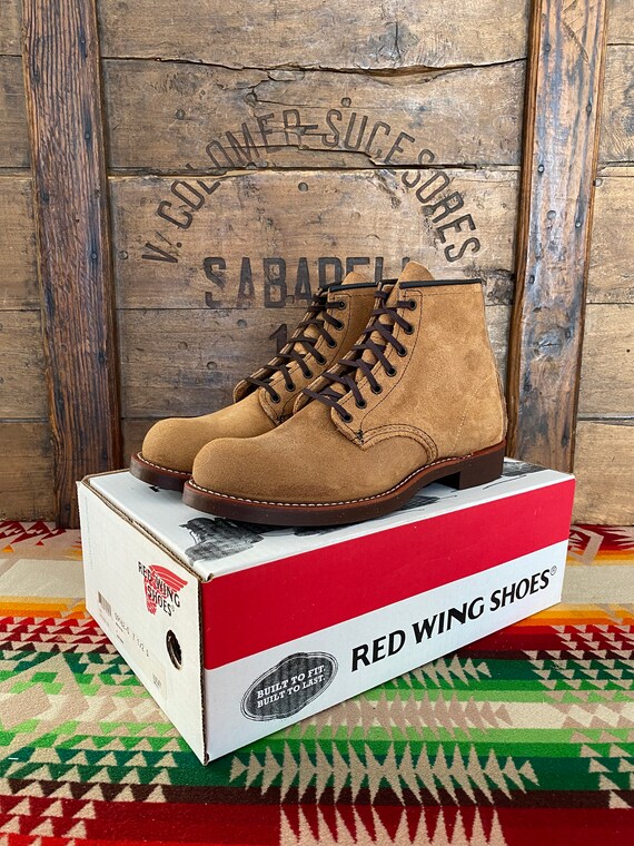 Size 7.5 D (40 Euro) Rare Red Wing 09162 Heritage Blacksmith Hanthorne Boots Made in USA (Seconds)