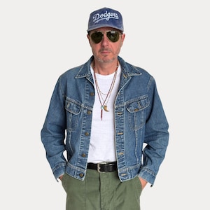 Lee Denim Jacket Size 50 - Etsy