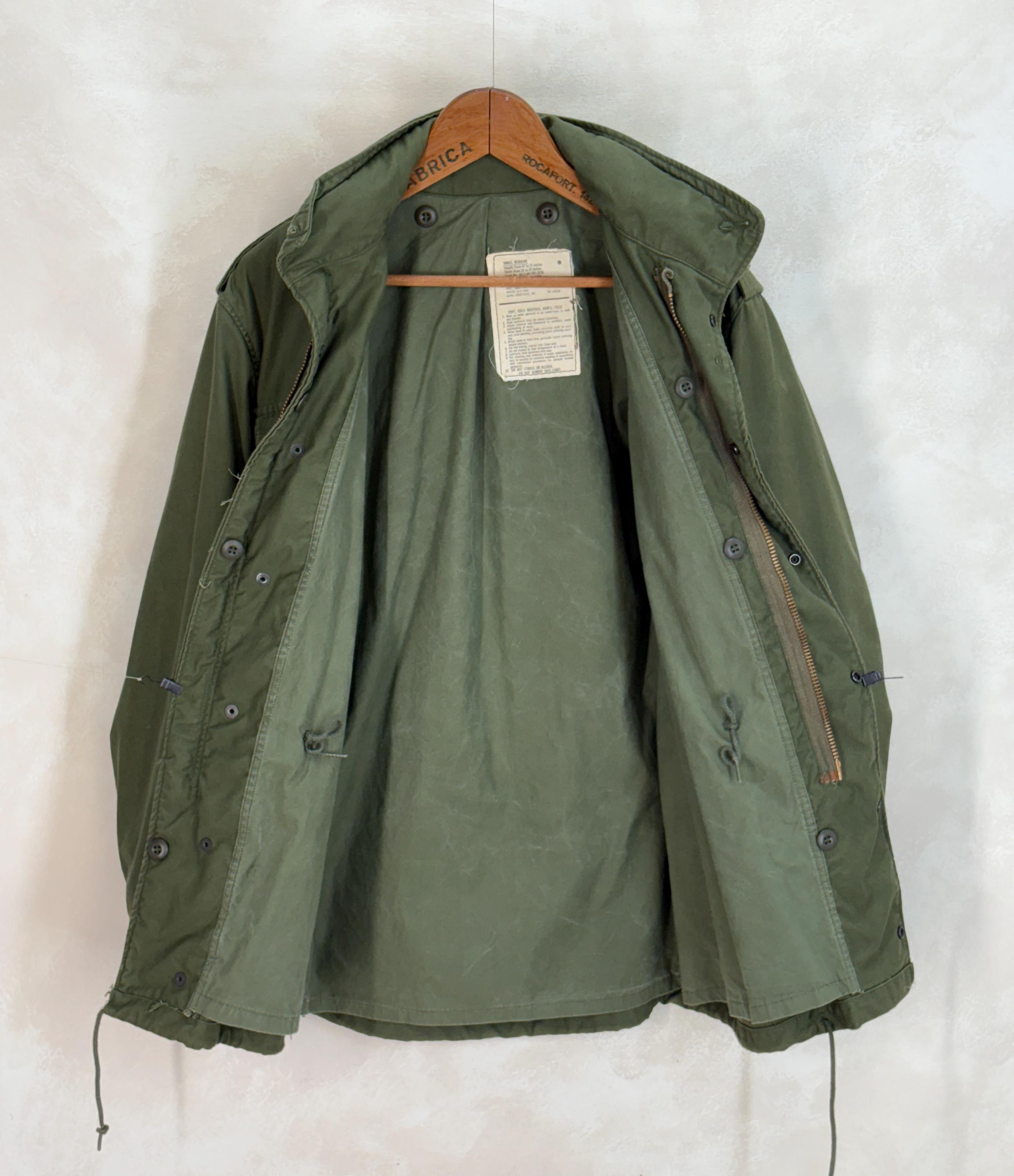 Small Reg. Alpha Industries Authentic 1976 US M-65 Field Jacket