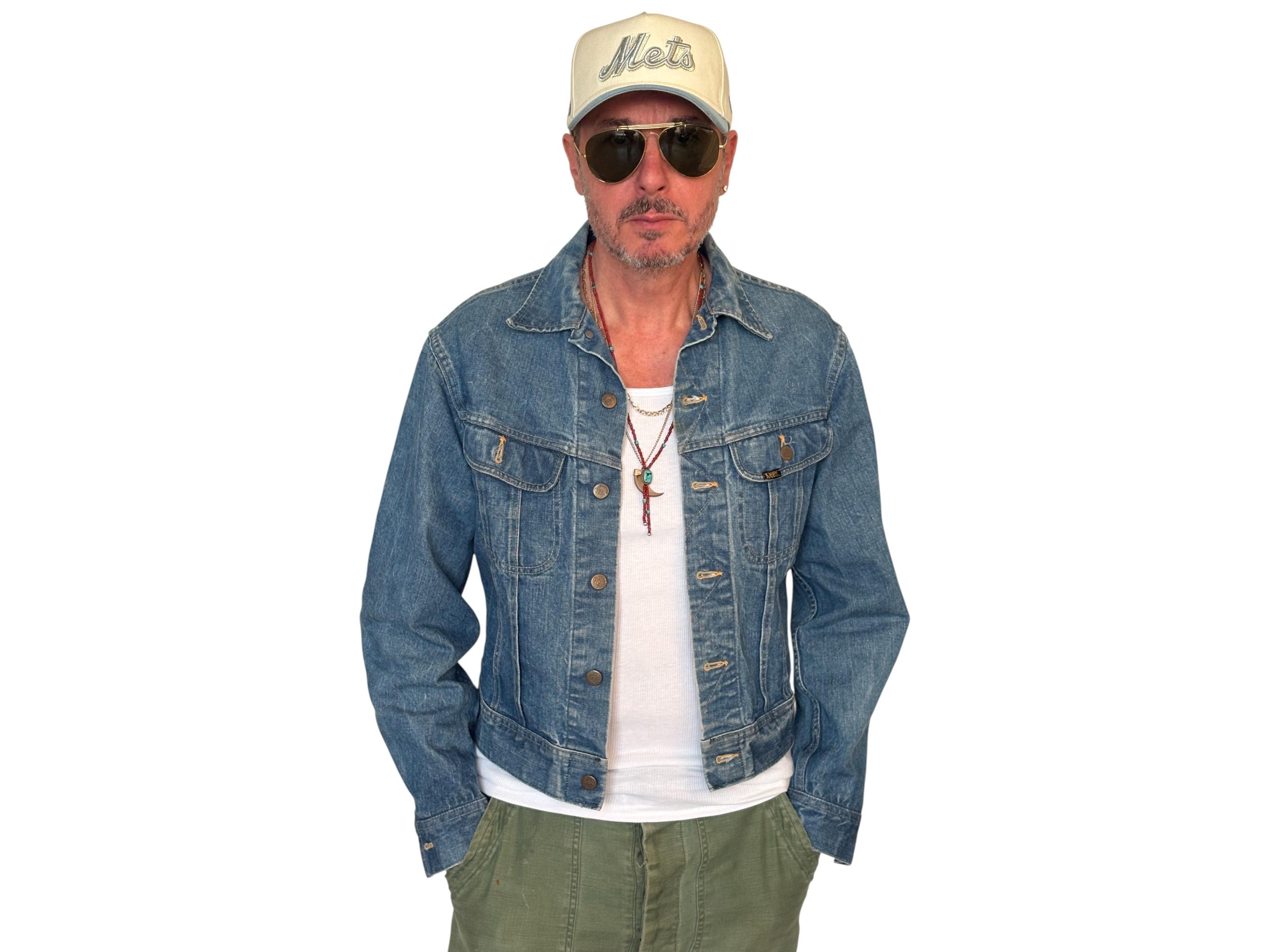 Vintage 80s Lee Denim Jacket |made in USA | Size 40US | Classic