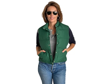 Vintage L.L.Bean Down Vest – Women’s Medium Puffer Outdoor Style