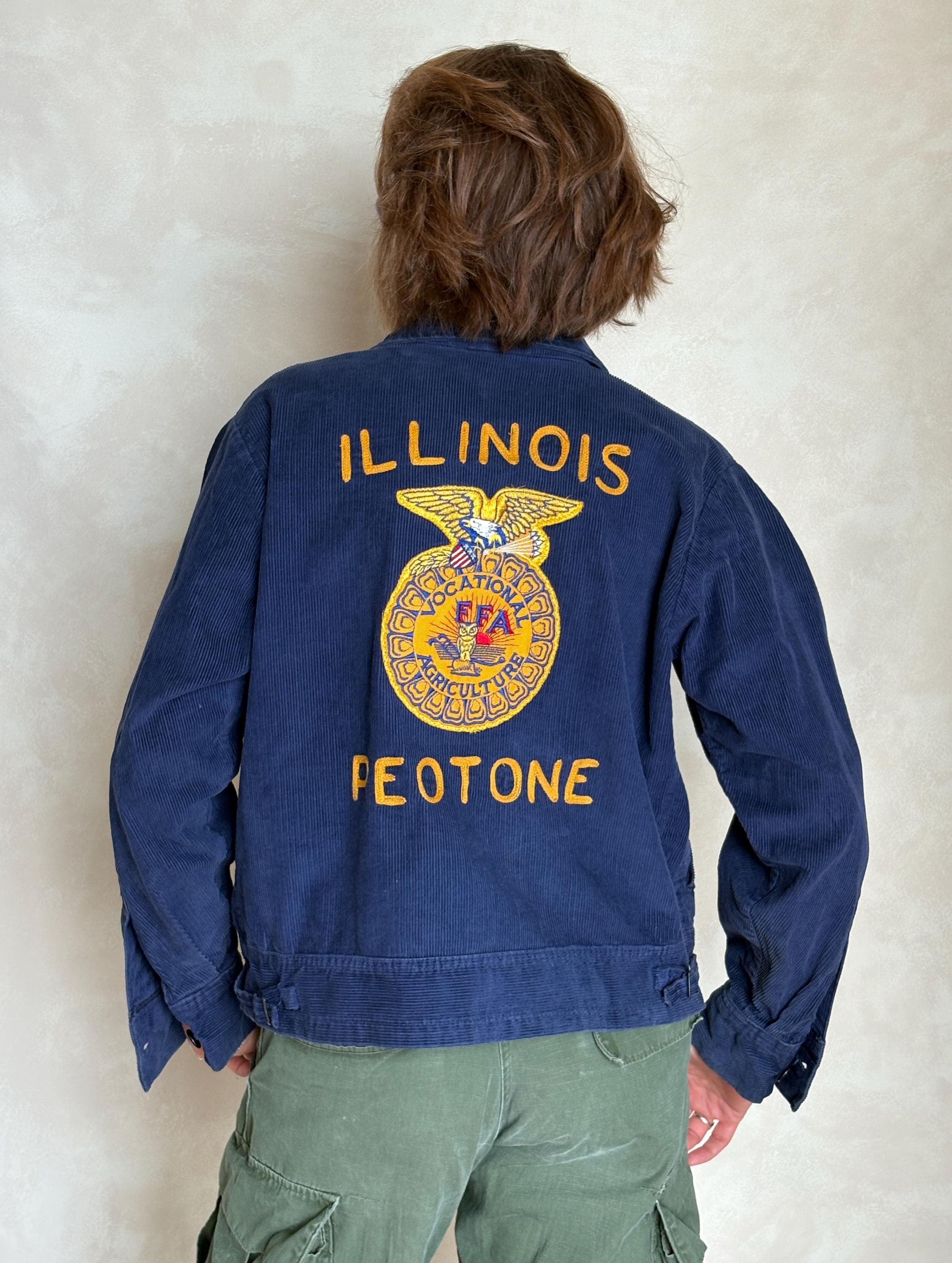 Vintage 70s FFA Illinois Corduroy Jacket – Future Farmers of