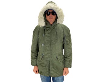 Vintage 90s Alpha Industries Jacket Type N-2B US Air Force Vintage 90s Alpha Industries Jacket Type N-2B US Air Force