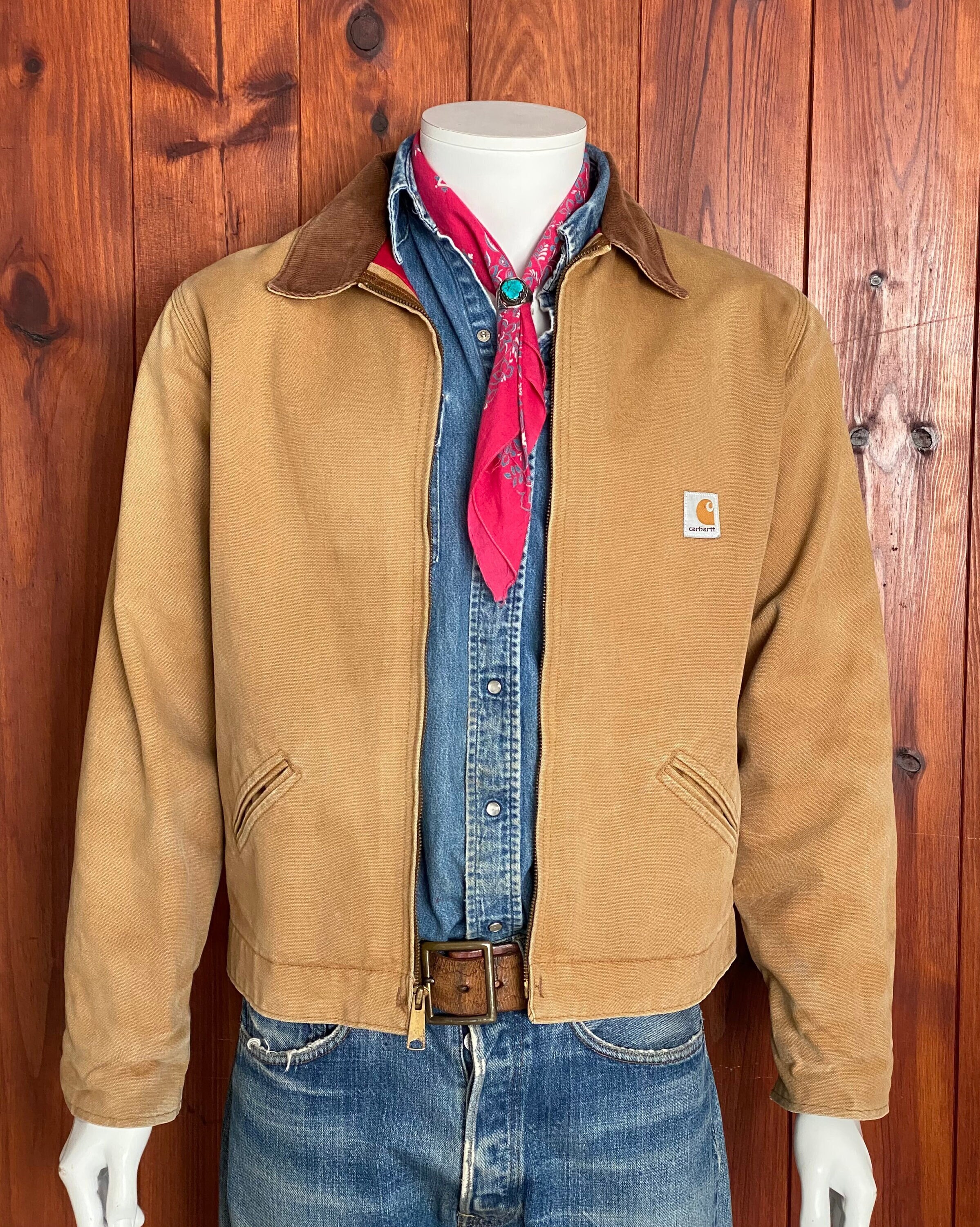 Women men Small Carhartt Lined Jacket 