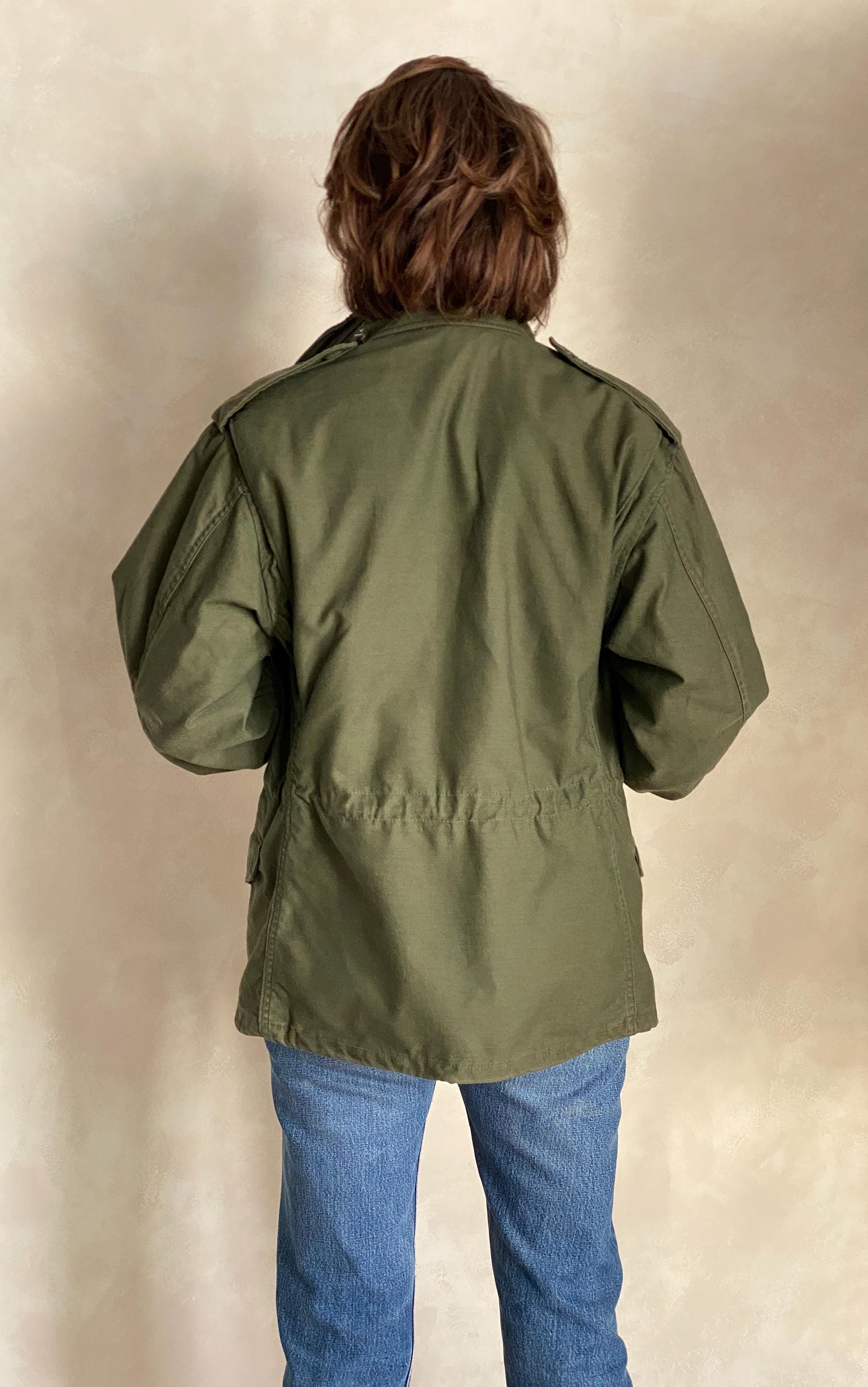 Authentic 1980s US M-65 Field Jacket – X Small Short, Military