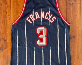 Vintage Champion Houston Rockets Steve Francis NBA Jersey Made USA