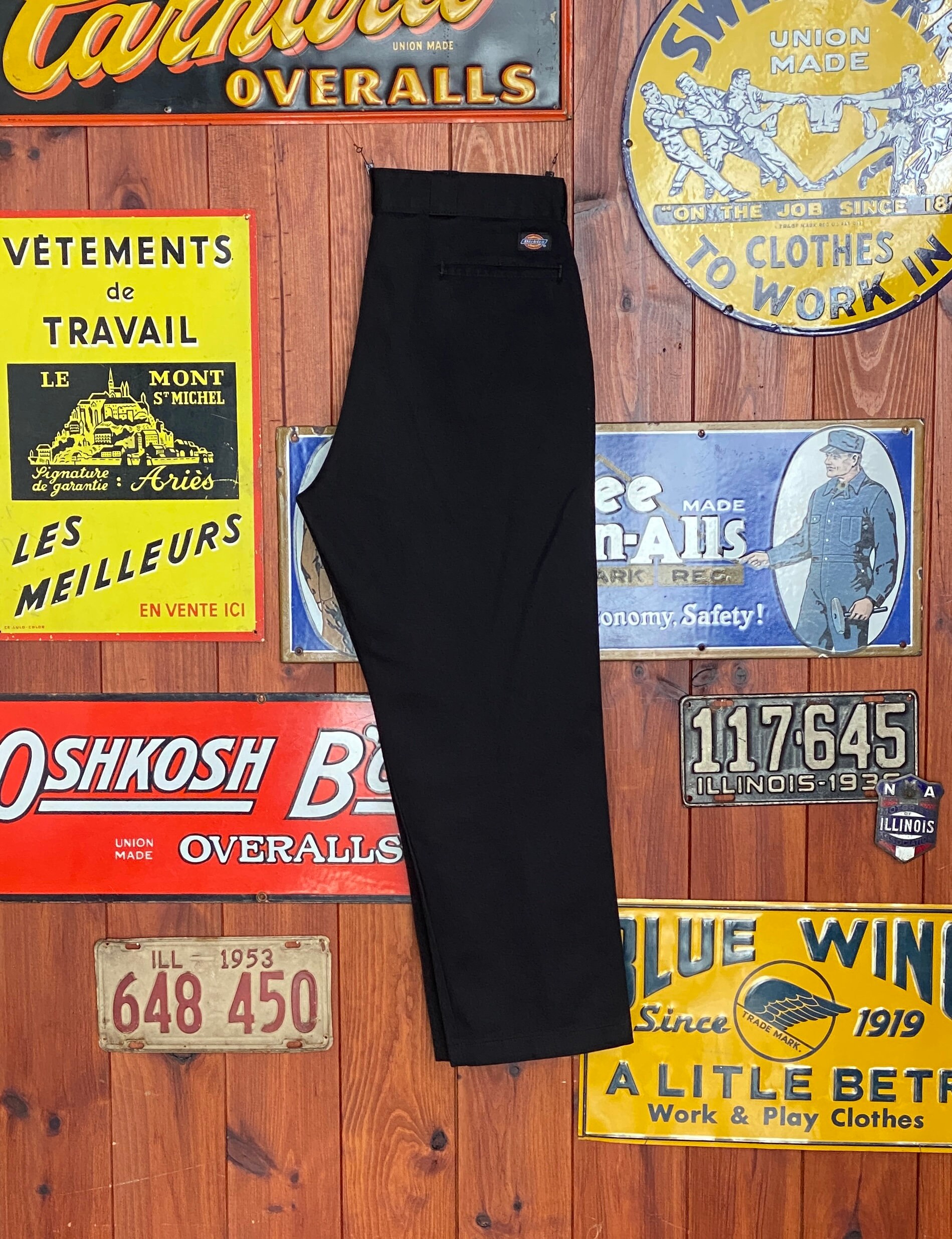 Vintage Dickies 874 Work Pants – Black – Made in USA | Classic