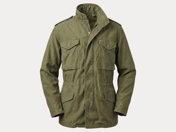 Authentic 1980 US Army M-65 Field Jacket – Medium Long by John