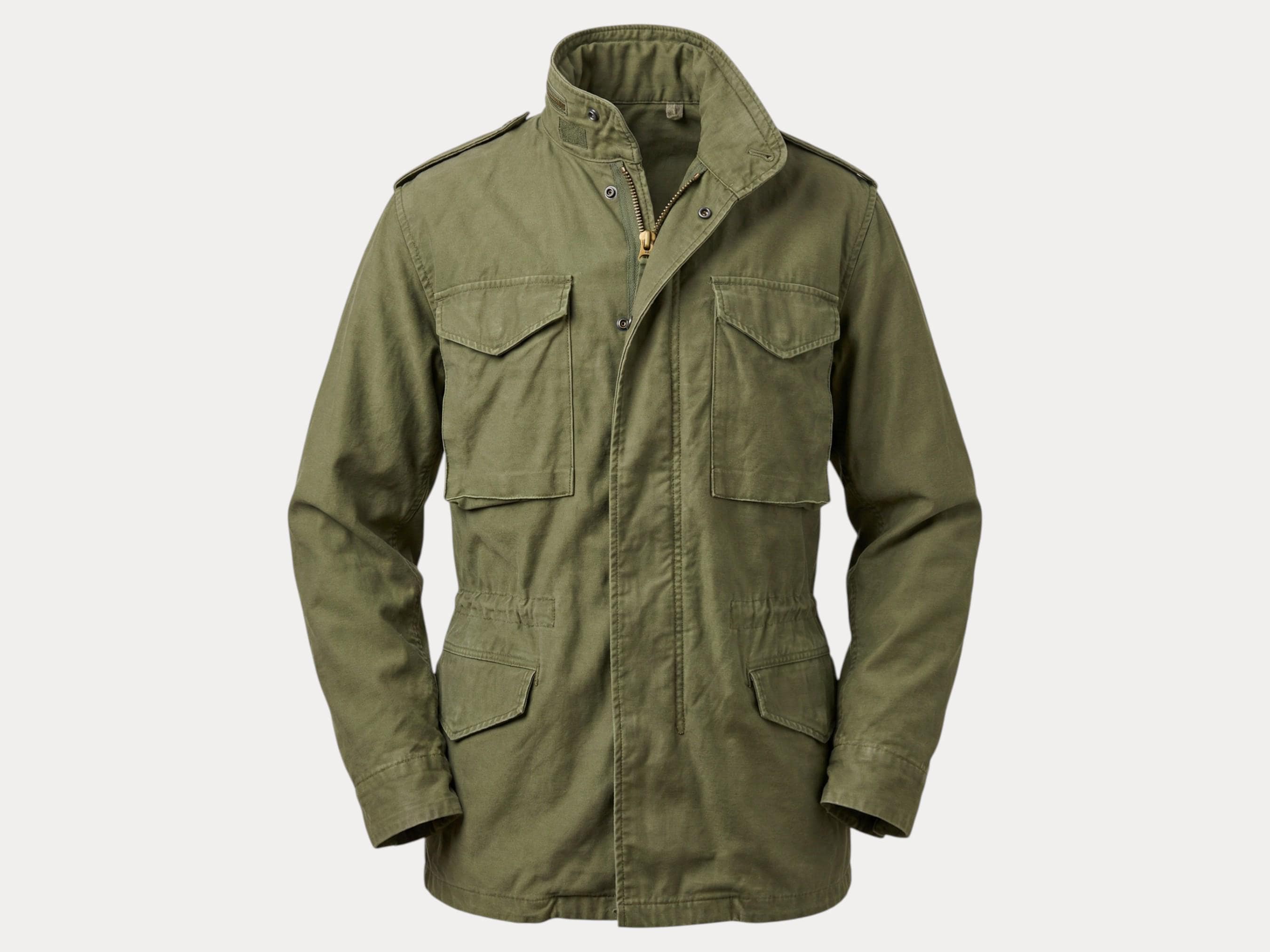Authentic 1980 US Army M-65 Field Jacket – Medium Long by John