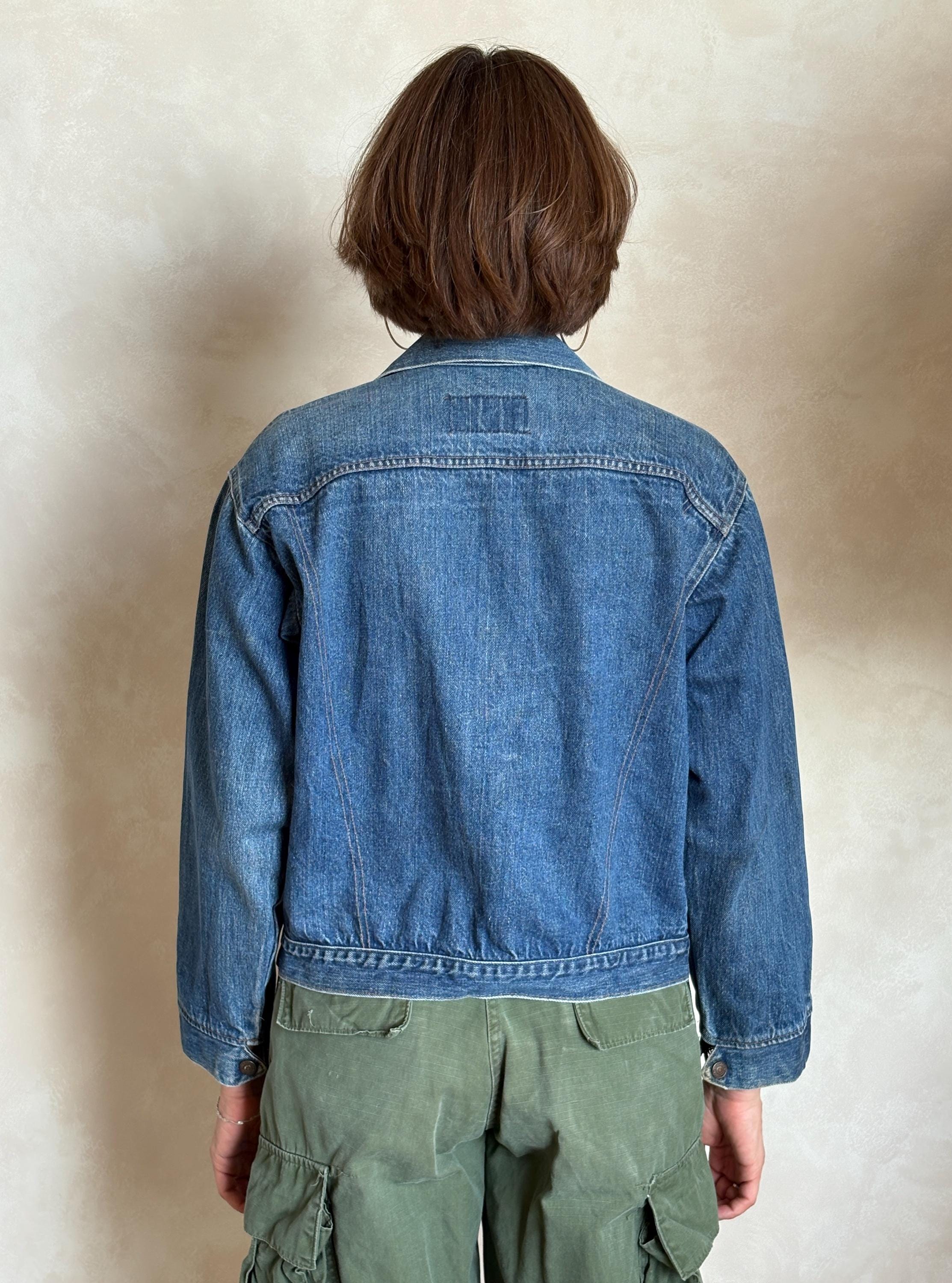 Vintage 70s Levi's Denim Jacket | 2-pocket Trucker Style | Made in