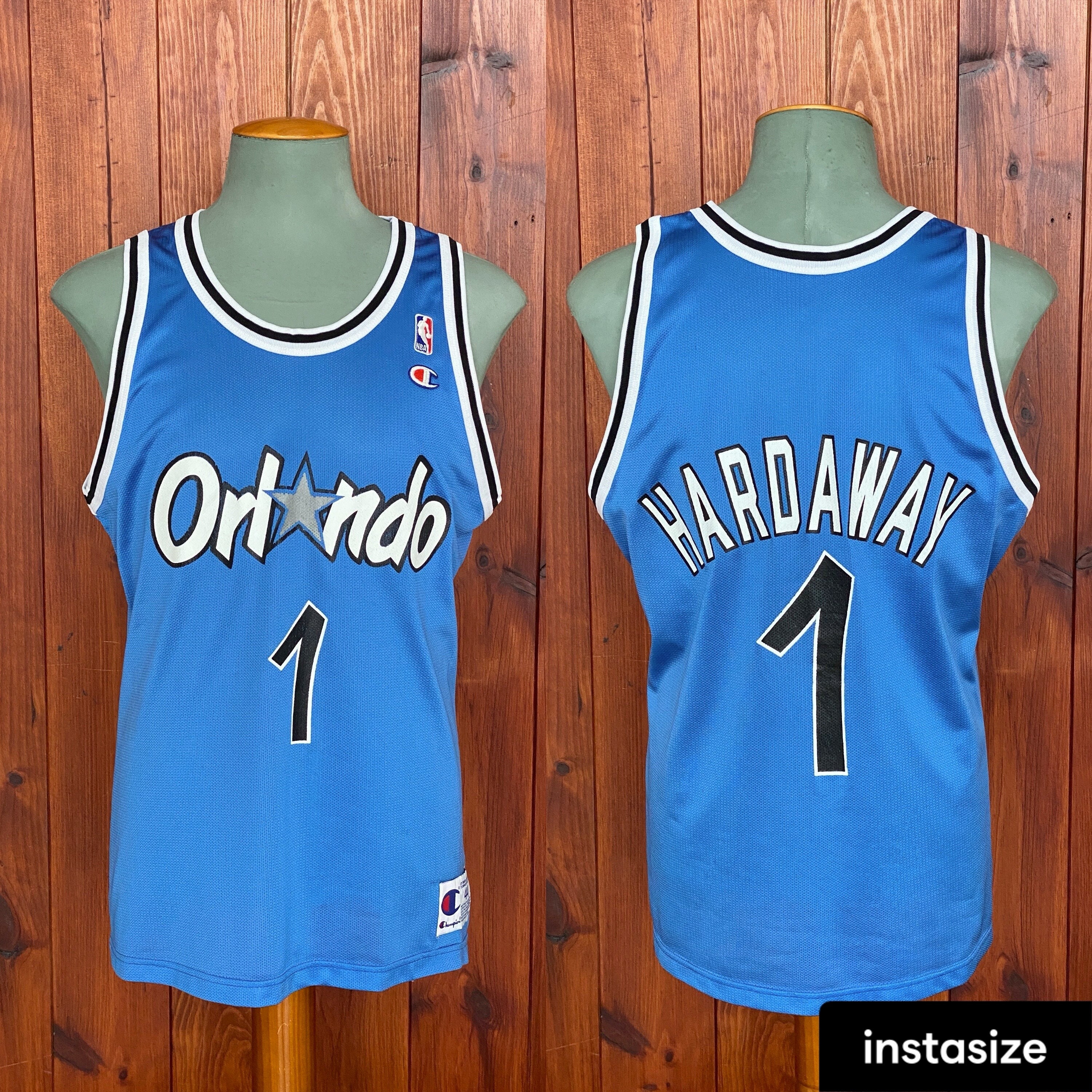 Vintage Nike Orlando Magic Penny Hardaway #1 Basketball Jersey Size L -  clothing & accessories - by owner - apparel