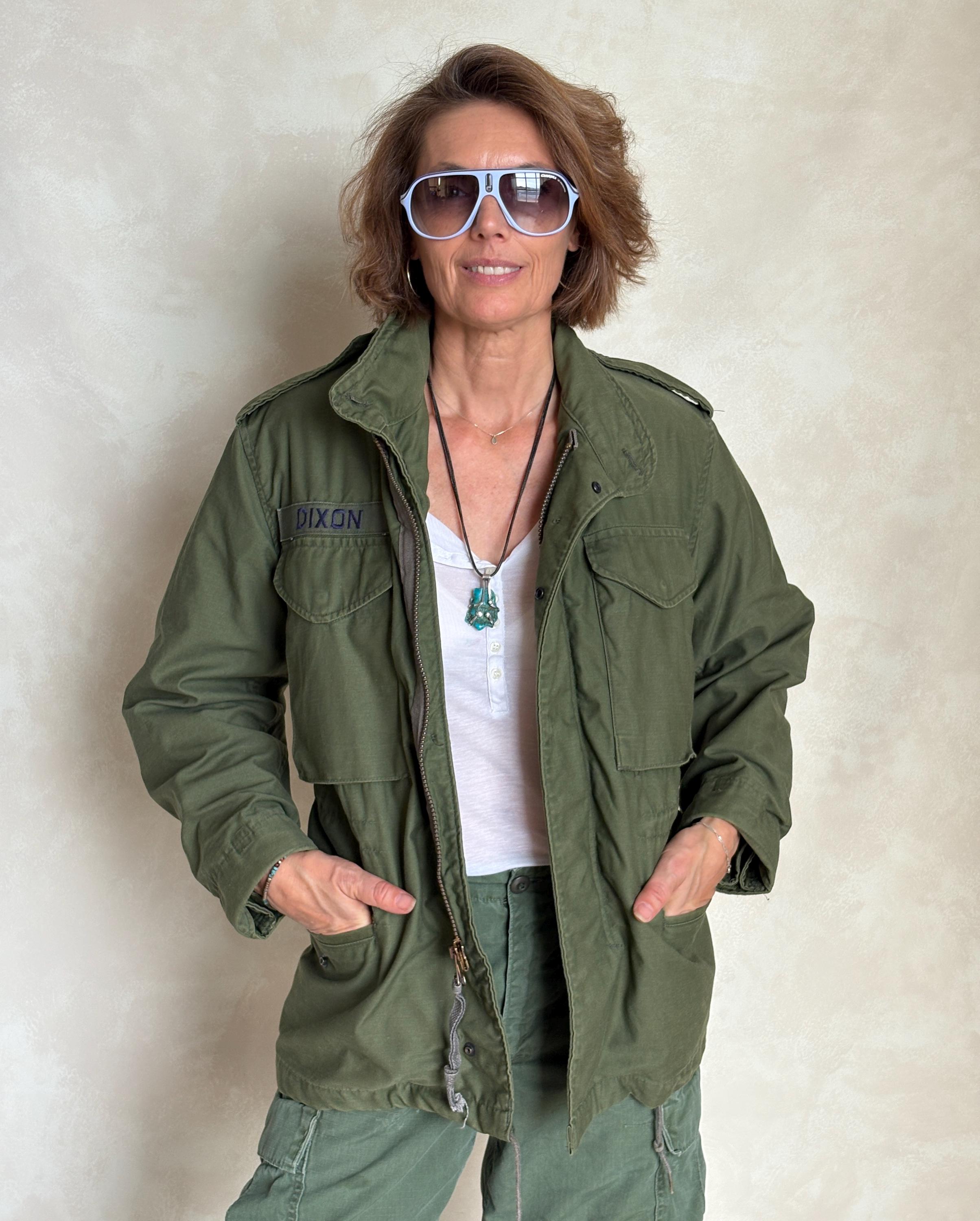 Authentic 1982 US Army M-65 Field Jacket – Vintage Military Issue