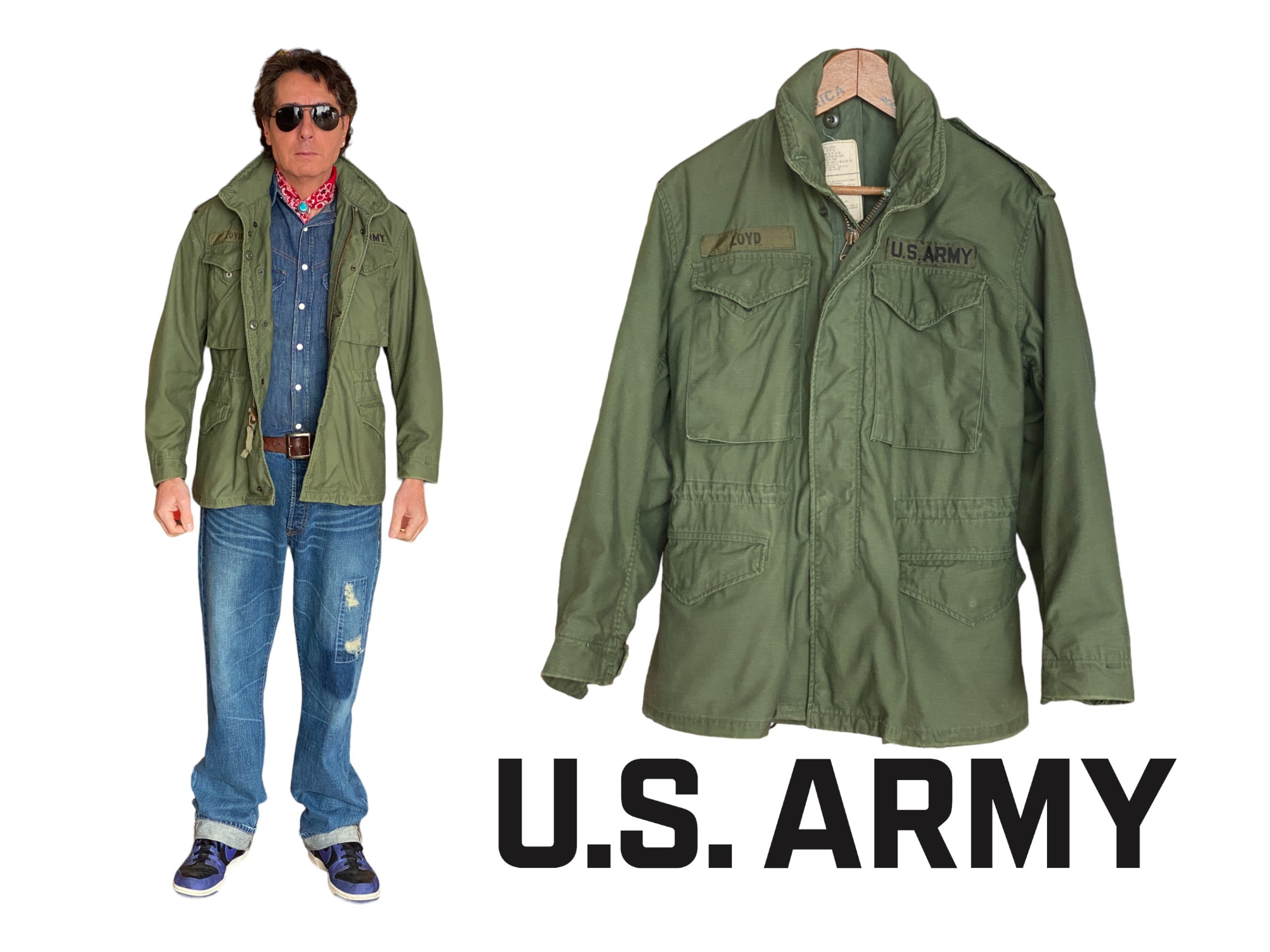 Small Short. Authentic 1978 US Army Vintage M-65 Field Small Short. Authentic 1978 US Army Vintage M-65 Field