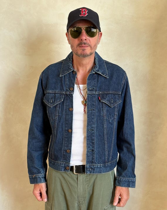 Vintage 70s Levi's Denim Jacket | Made in USA | Type III Trucker