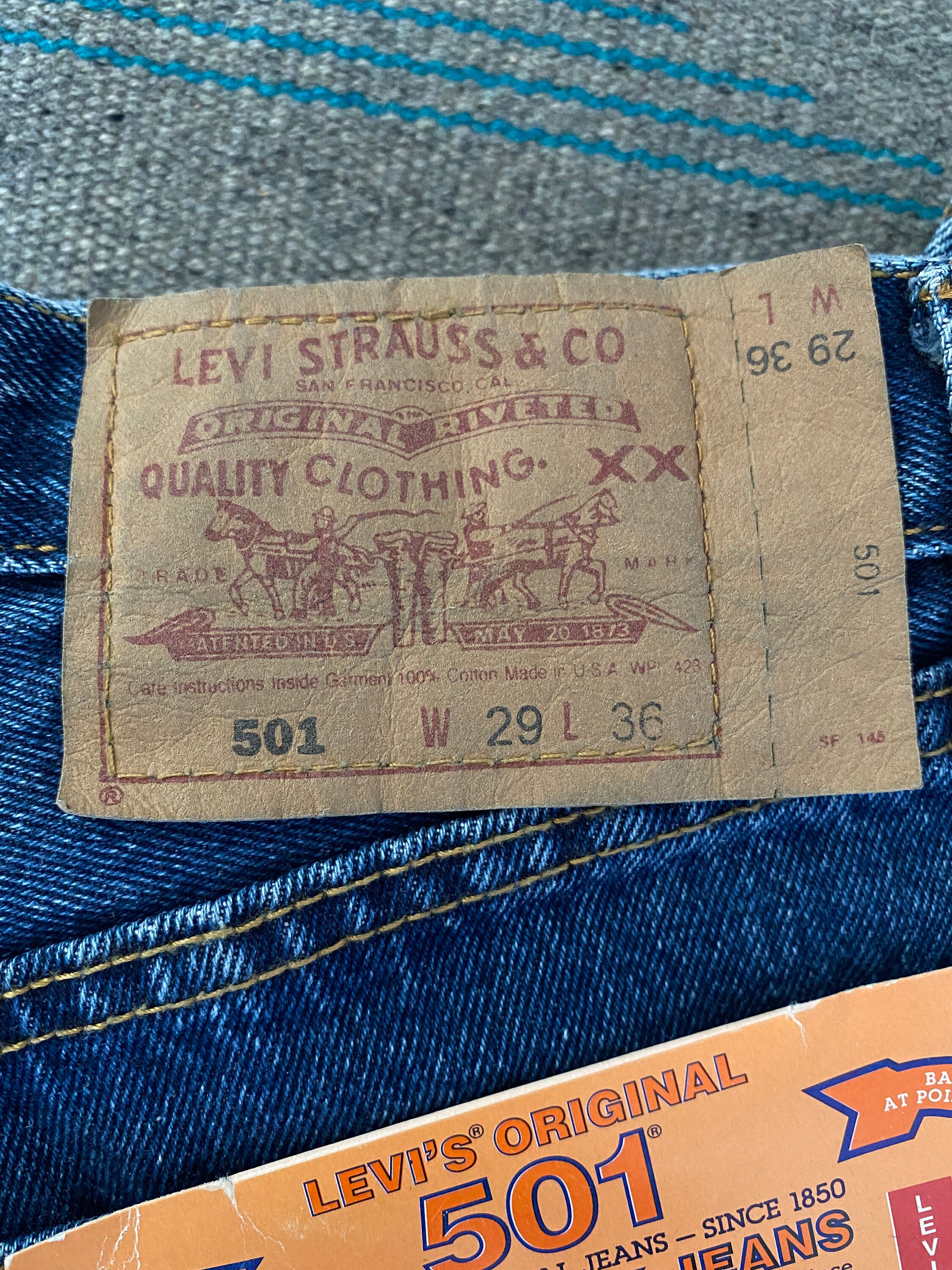 29X36 Vintage Levis 501 Made in USA - Etsy 29X36 Vintage Levis 501 Made in USA - Etsy