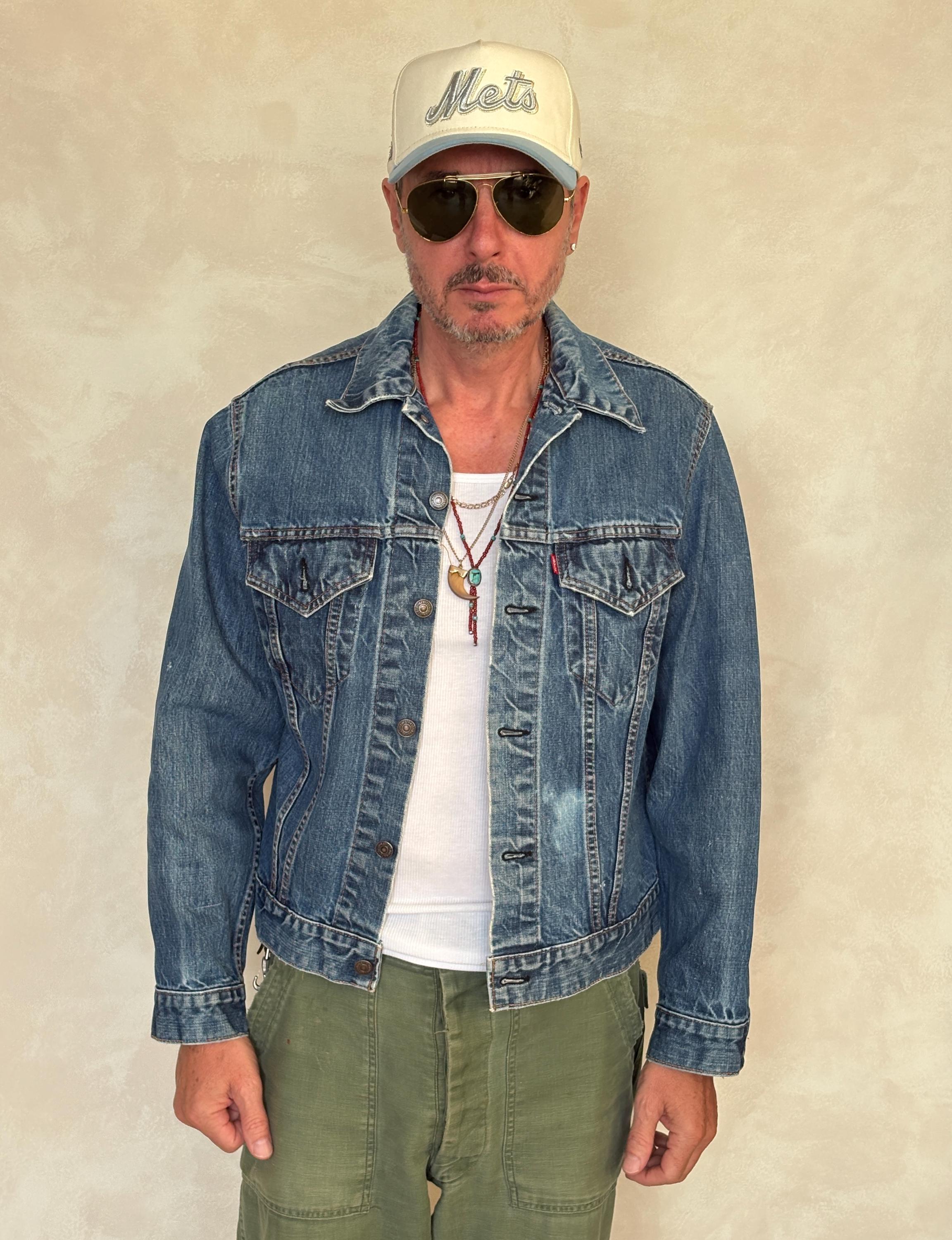 Vintage 70s Levi's Denim Trucker Jacket | Single Stitch | Made in