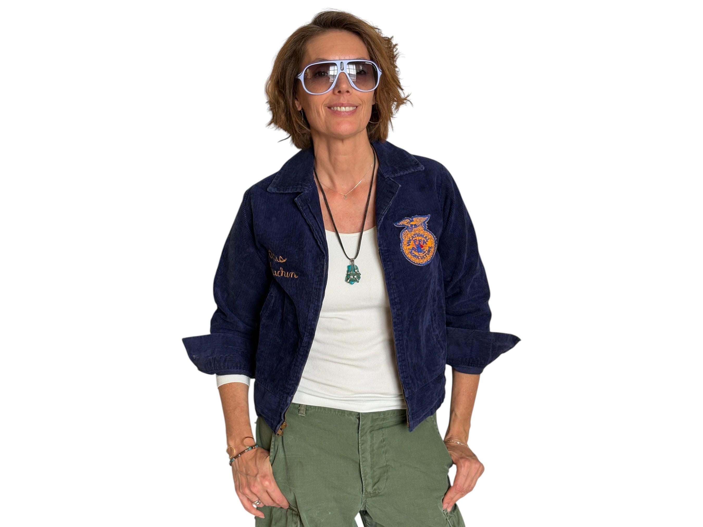 Vintage Ffa Texas Corduroy Jacket - Etsy