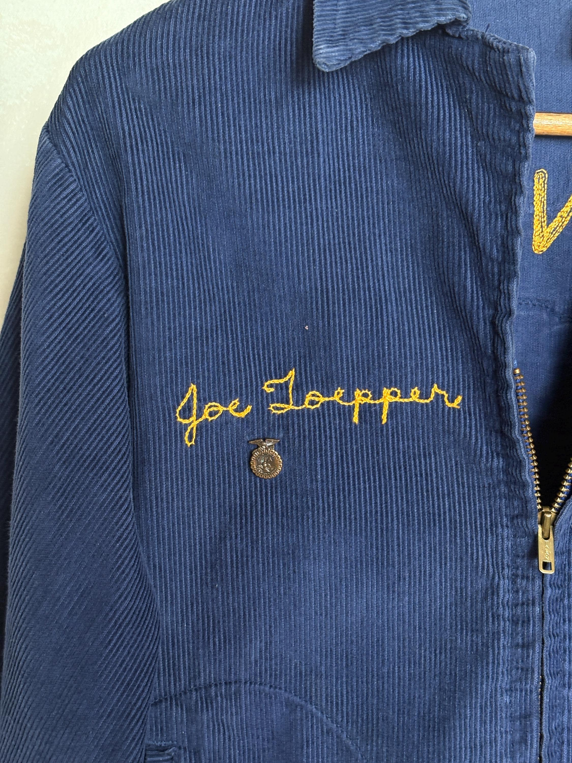 Vintage 70s FFA Illinois Corduroy Jacket – Future Farmers of