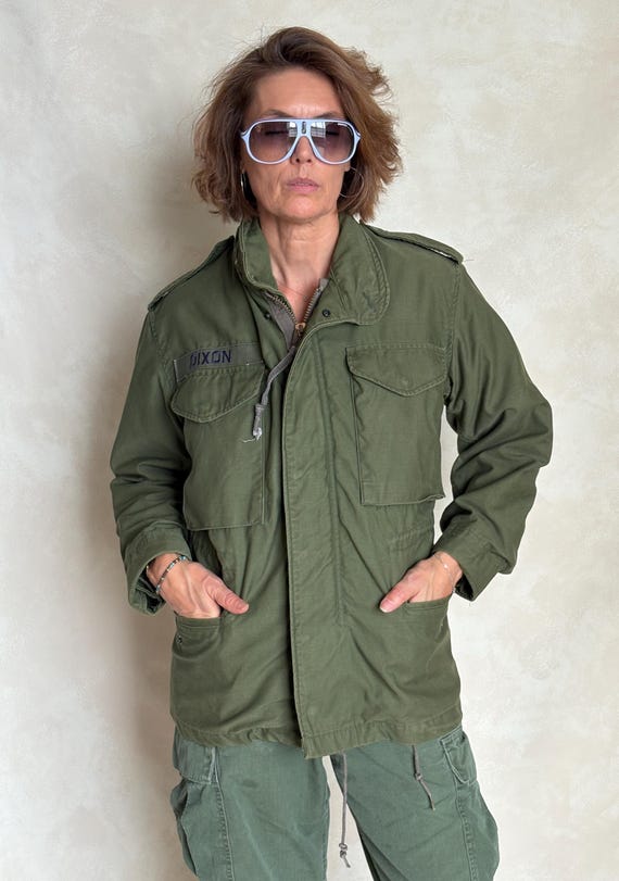 Authentic 1982 US Army M-65 Field Jacket – Vintage Military Issue