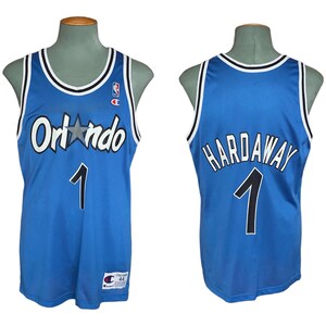Vintage Penny Hardaway #1 Orlando Magic Jersey Champion Made USA