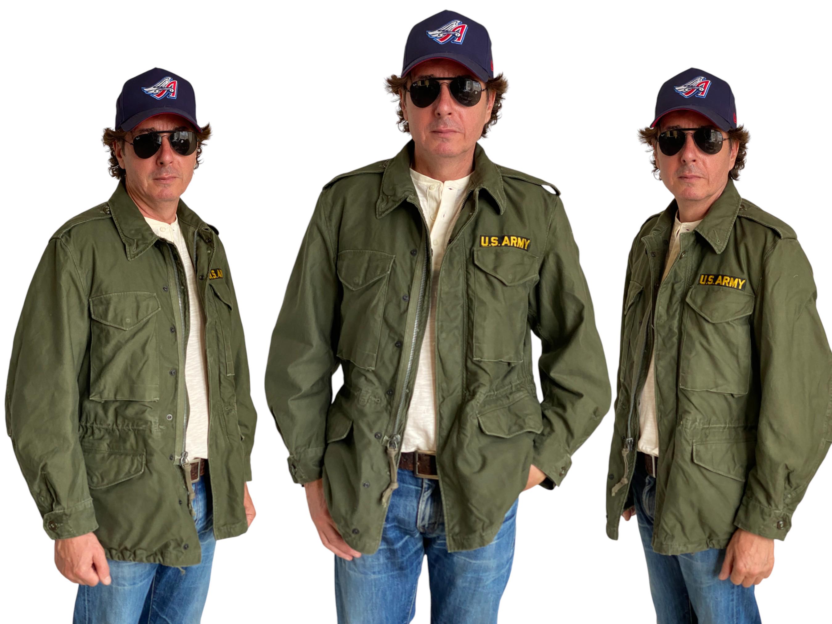Small Short . Authentic 50s Vintage US Army M-51 Jacket Small Short . Authentic 50s Vintage US Army M-51 Jacket