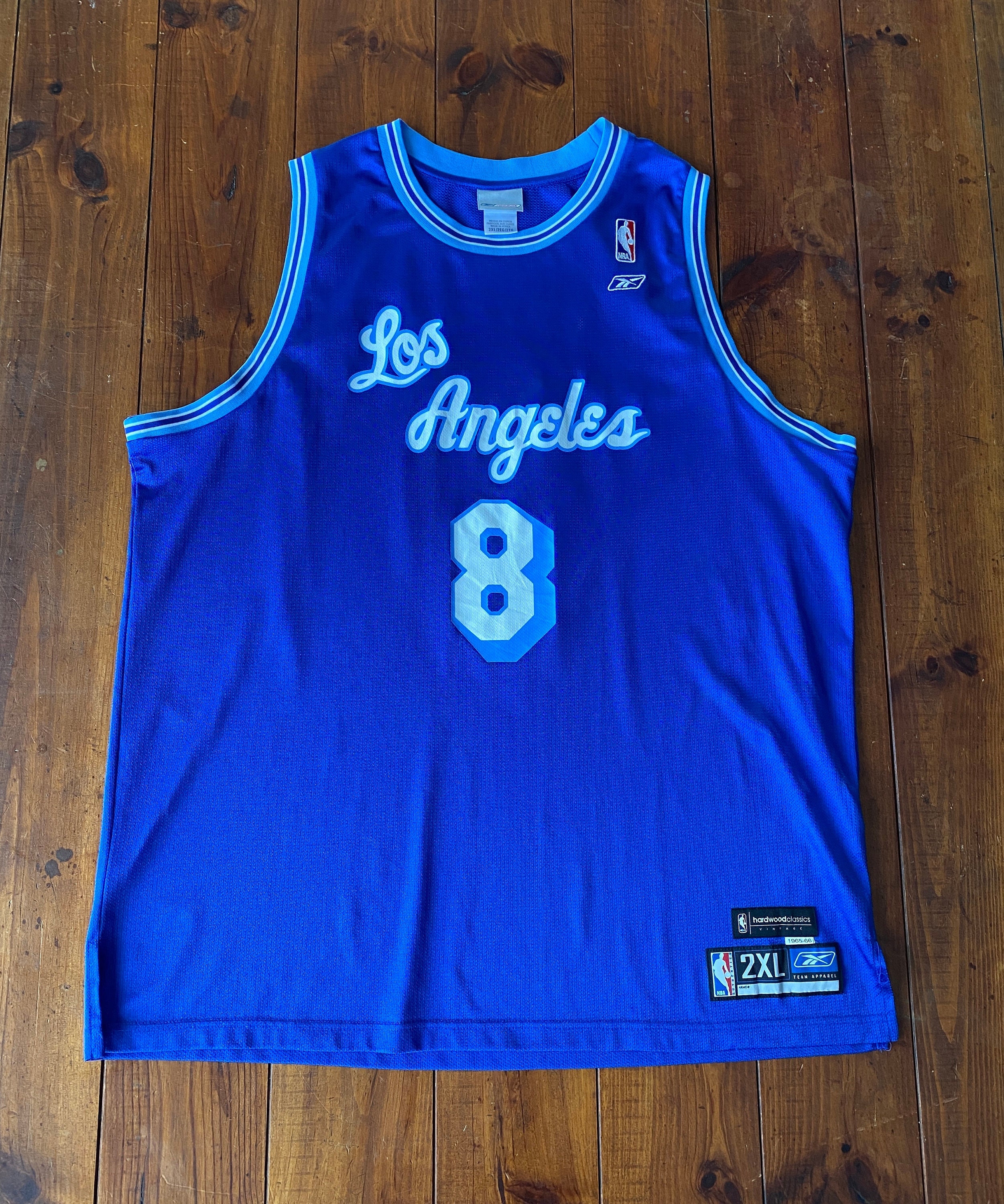 4 Stars Version Lakers NBA Blue #8 Jersey,Los Angeles Lakers