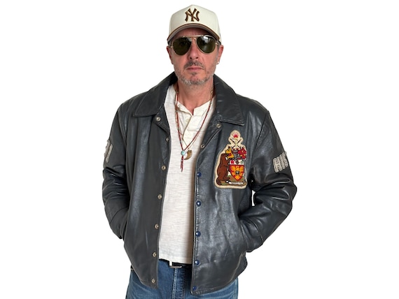 ジャケット・アウター OVERSIZED BLOUSON WITH LEATHER PATCH xs OVERSIZED BLOUSON WITH LEATHER PATCH – ABOUT