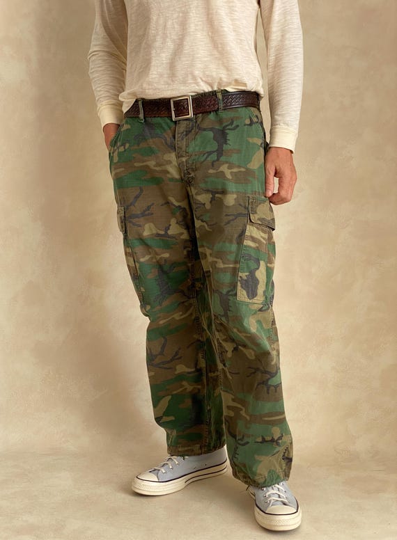 Bundeswehr Ksk Pantaloni Da Combattimento Mimetico Tropicale Deserto - Foto 11