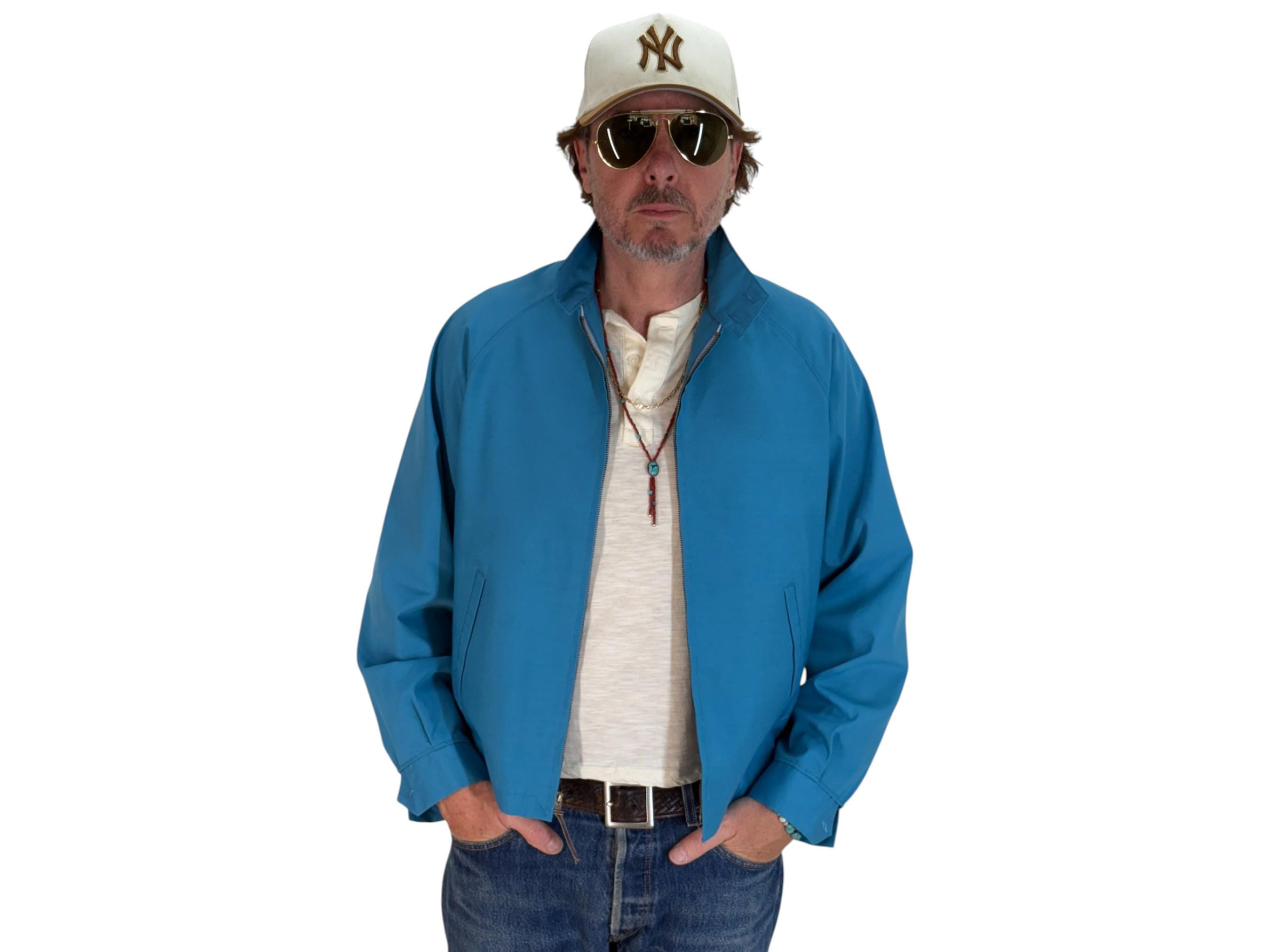 Vintage 70s Towncraft Zip Jacket – Lightweight Cotton Blend