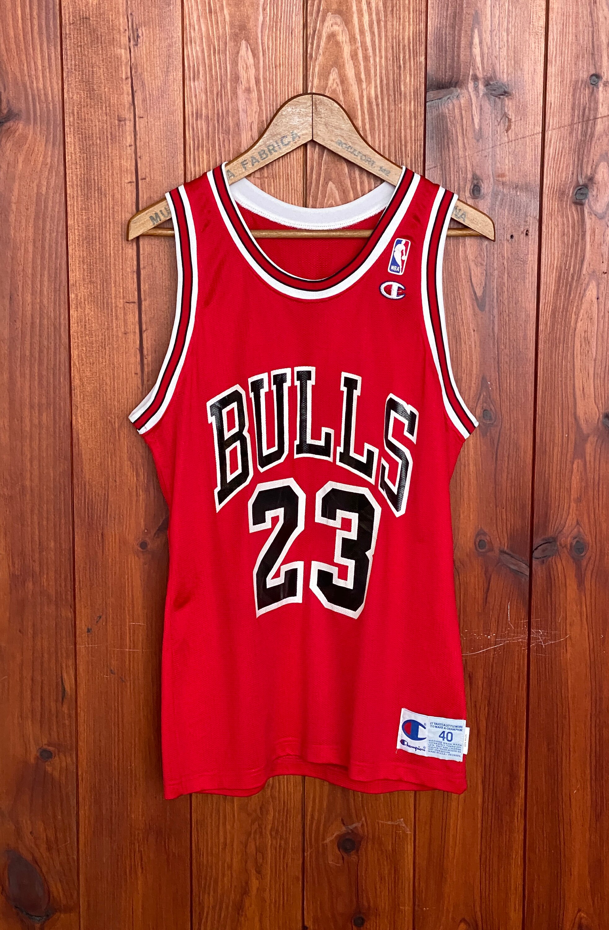 Size 40. VTG 91/92 NBA Champion Jordan Jersey Chicago Bulls -  Hong Kong