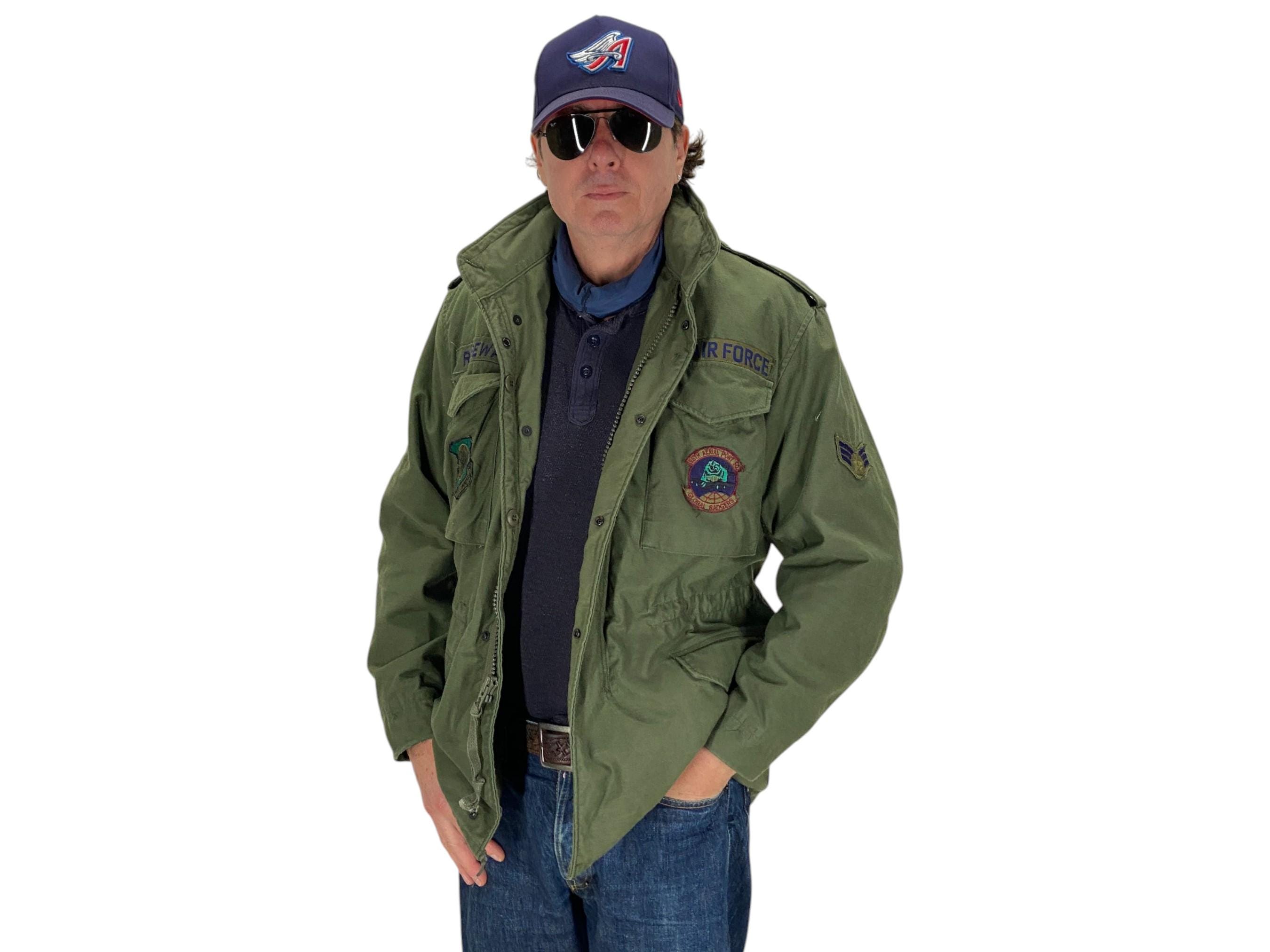 Vintage 1987 US Air Force M-65 Field Jacket - Small, Made in USA